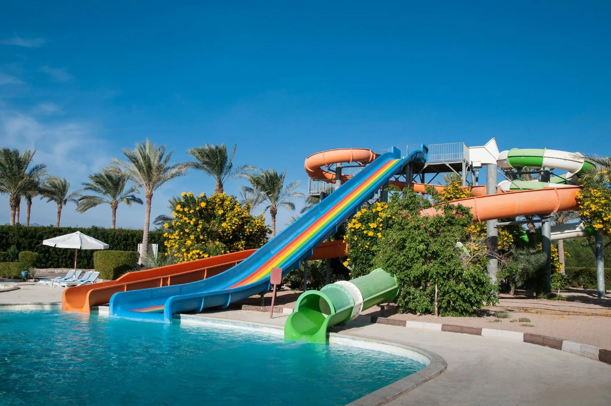 Children play ground in Continental Plaza Beach Resort