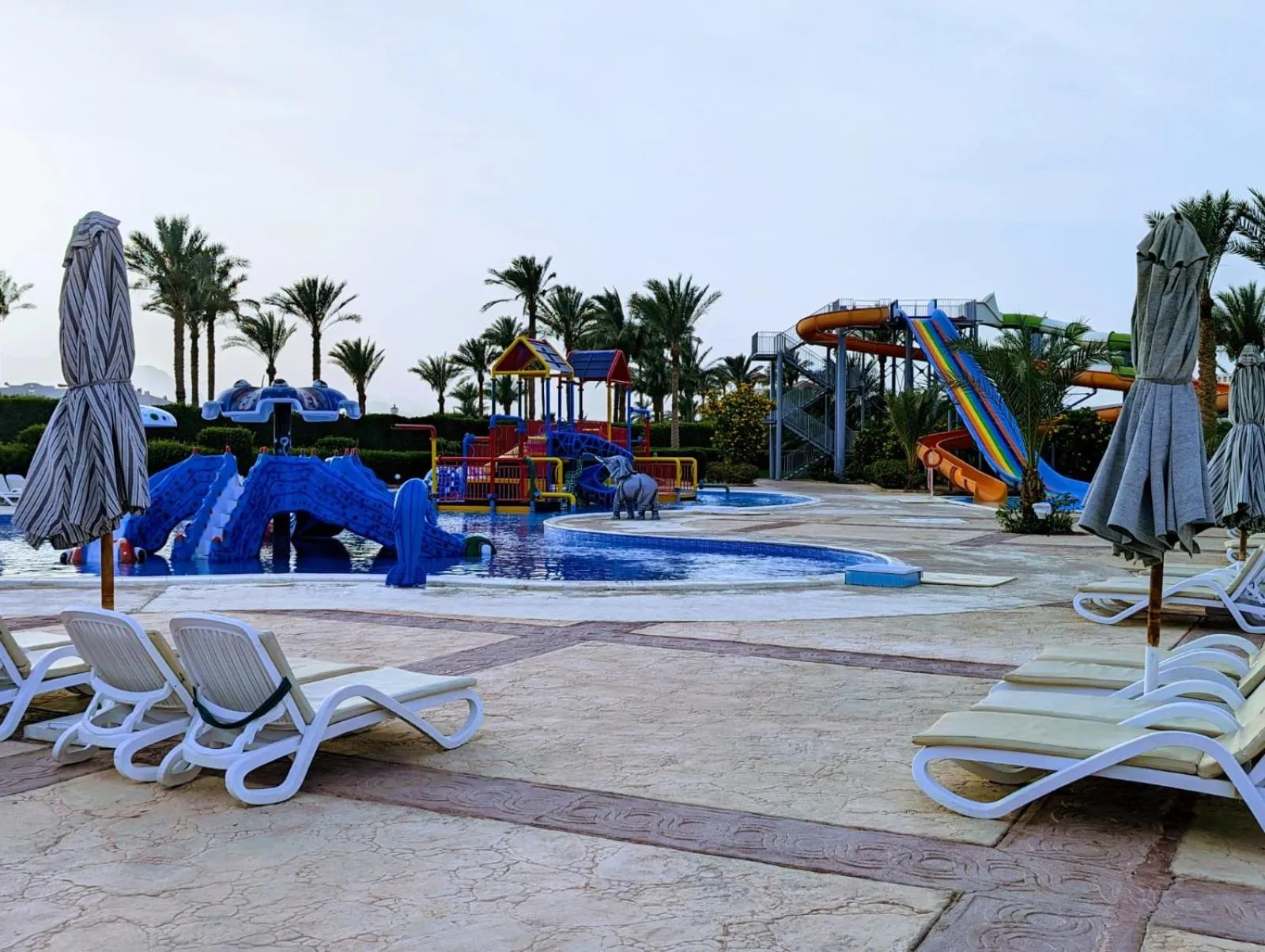 Aqua park in Continental Plaza Beach Resort