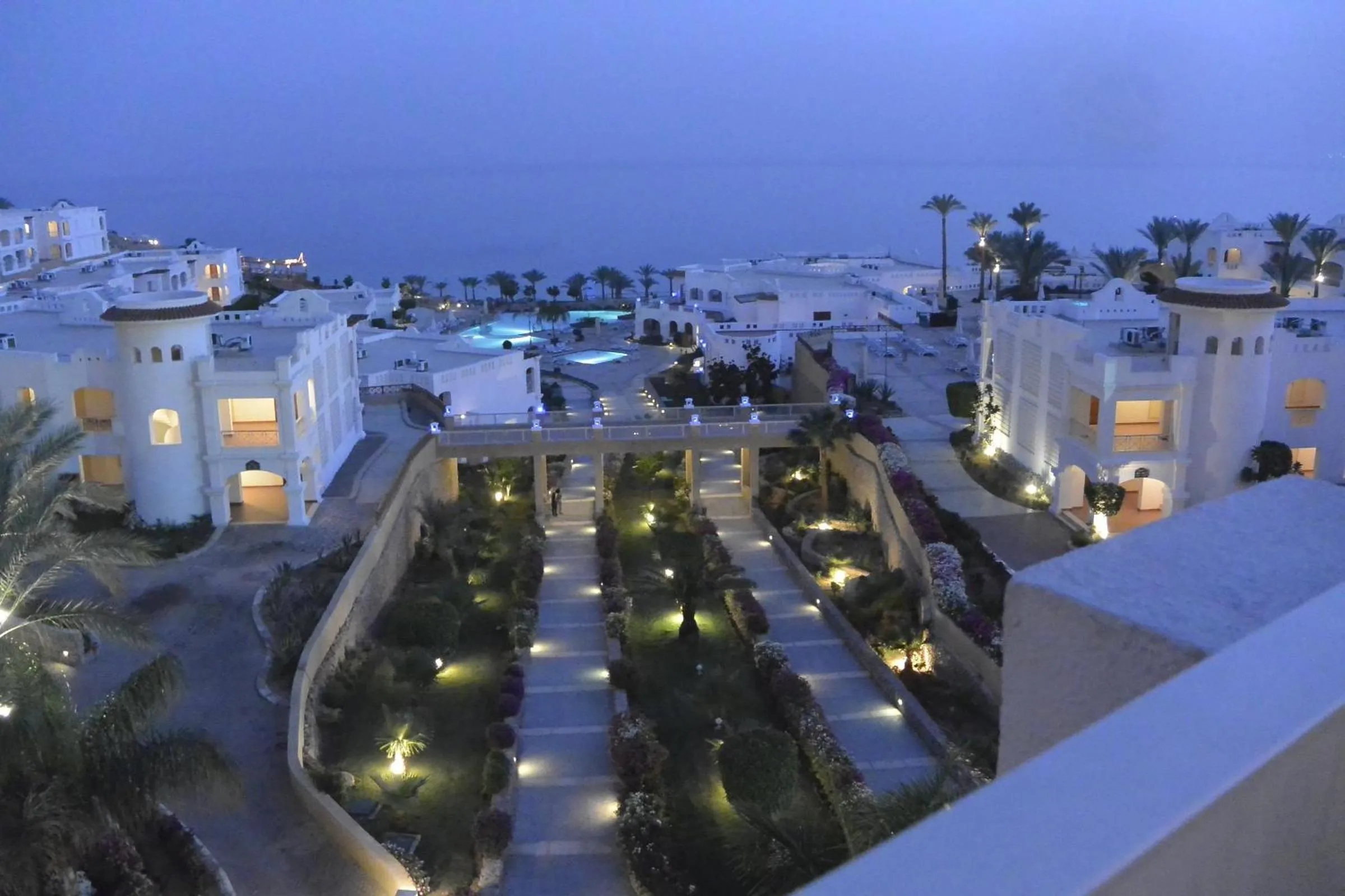 Property building in Continental Plaza Beach Resort