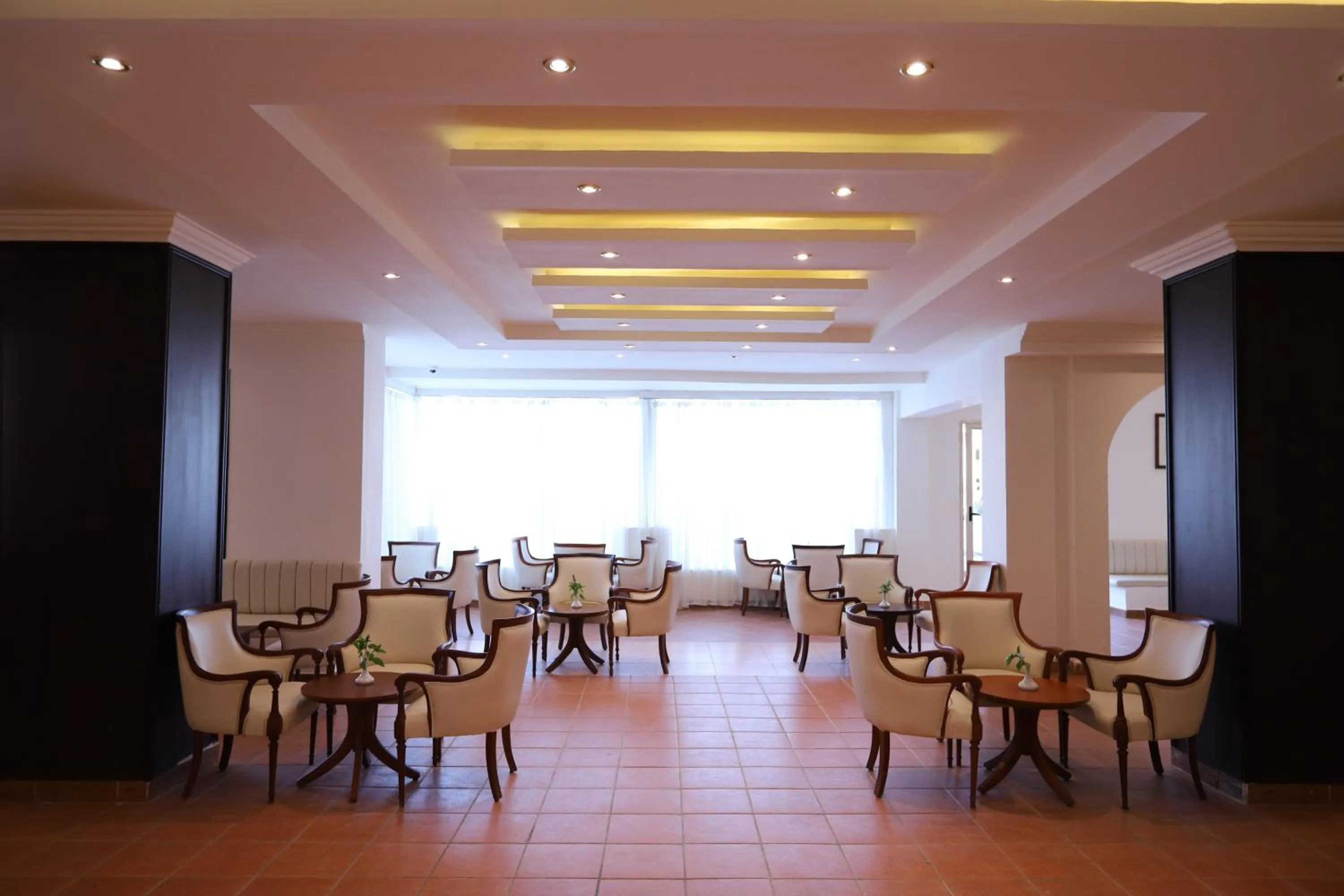 Seating area in Continental Plaza Beach Resort