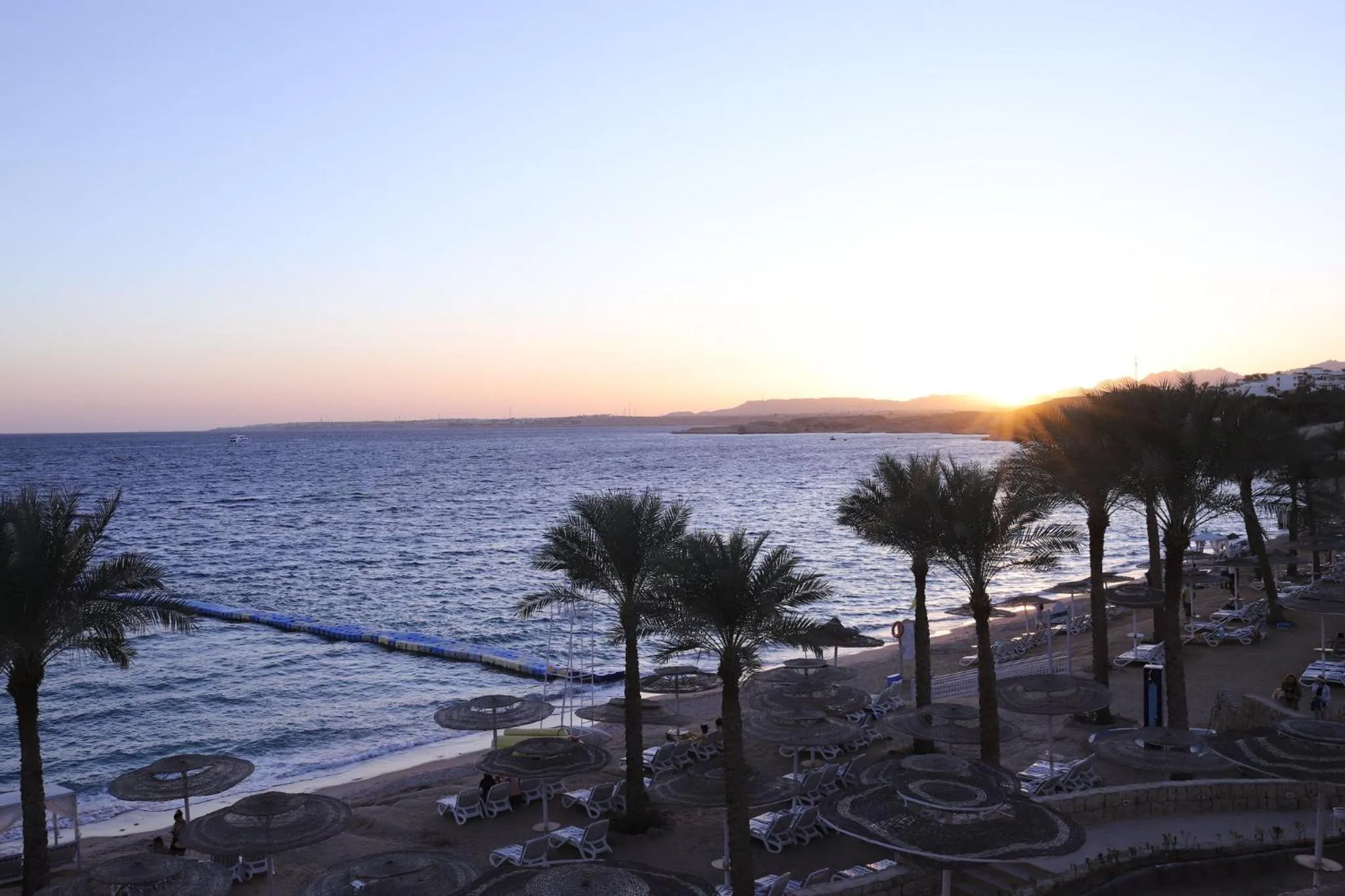 Beach in Continental Plaza Beach Resort