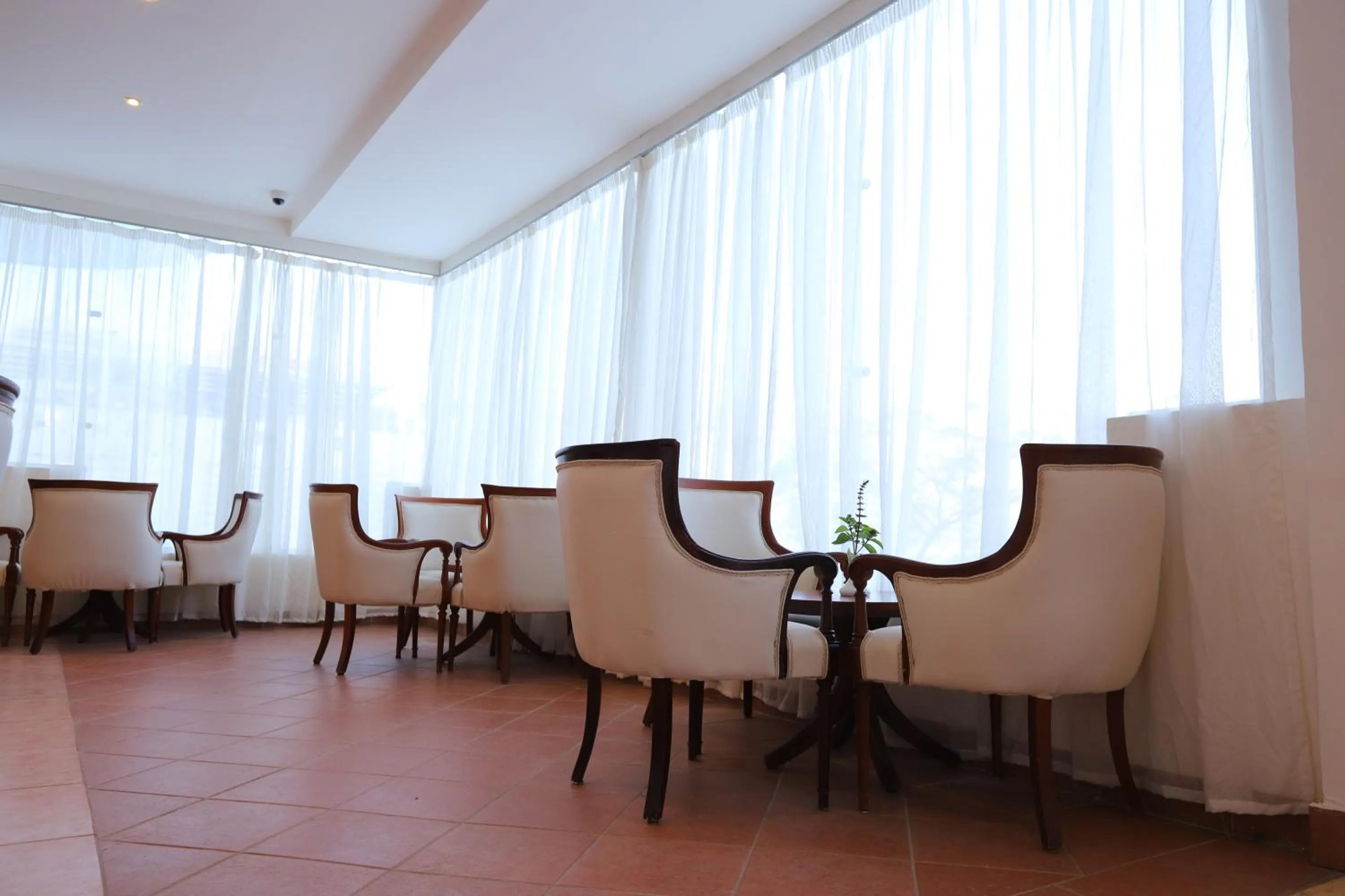 Seating area in Continental Plaza Beach Resort