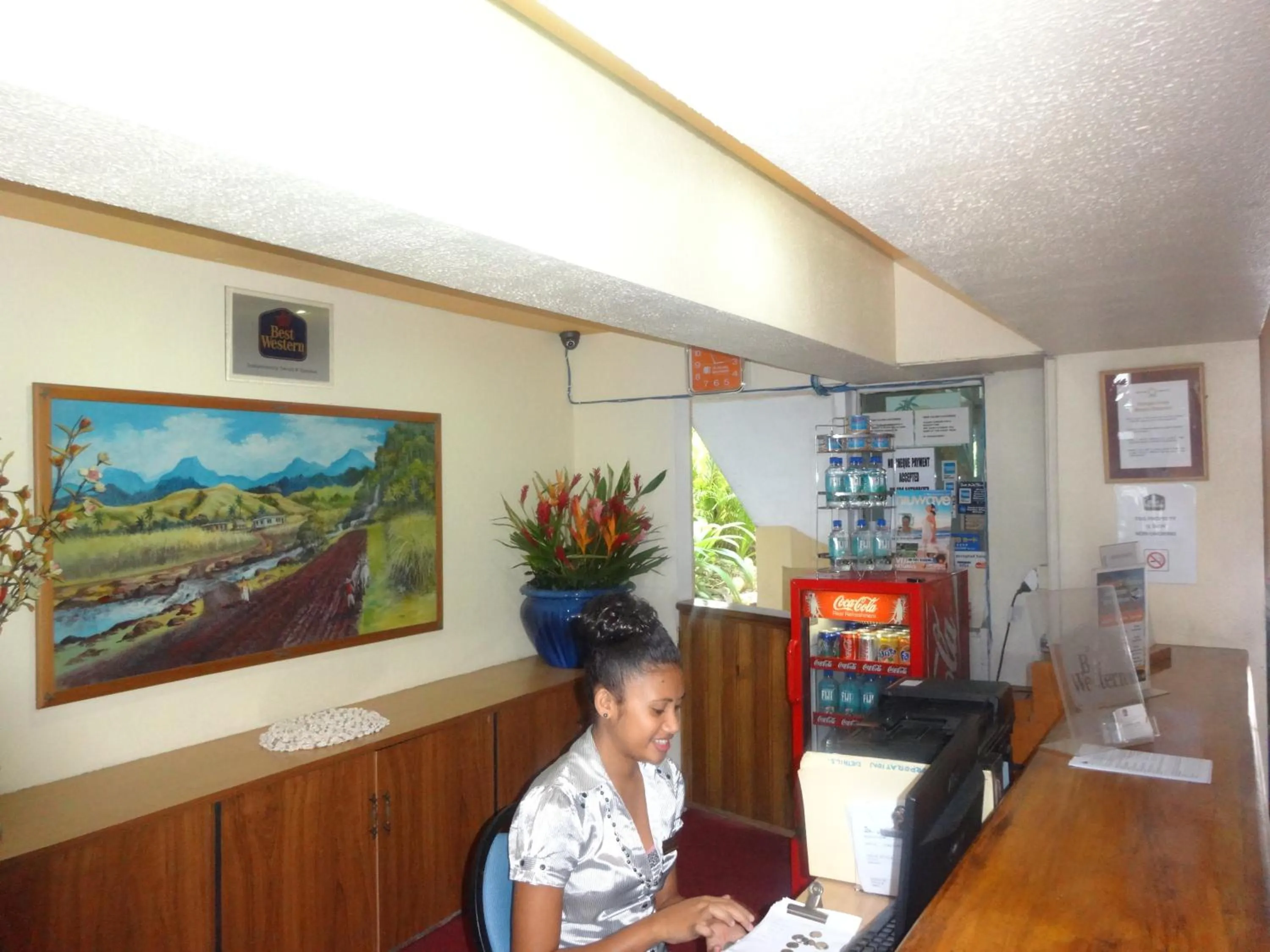 Lobby or reception in Suva Motor Inn