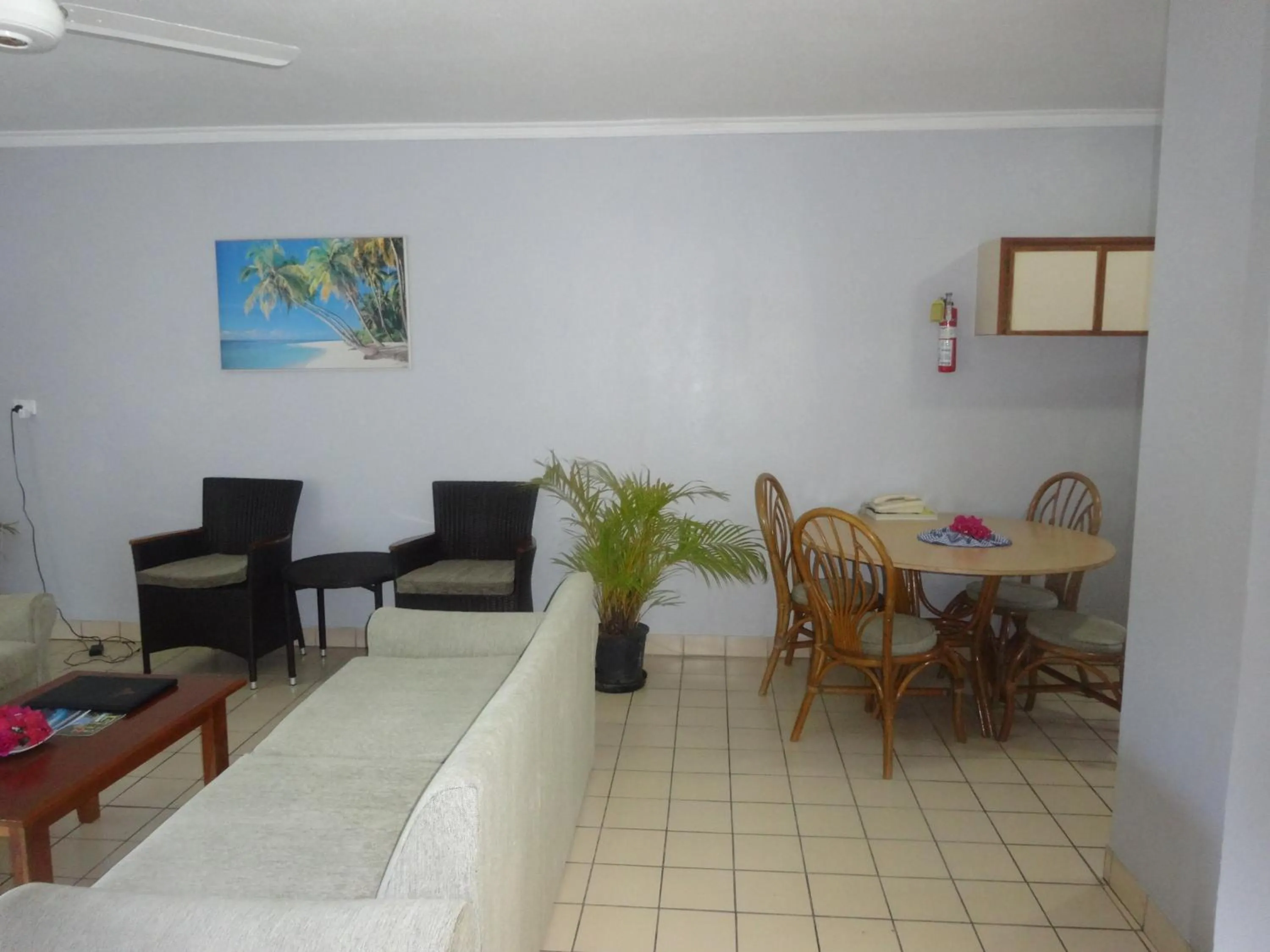Dining area in Suva Motor Inn