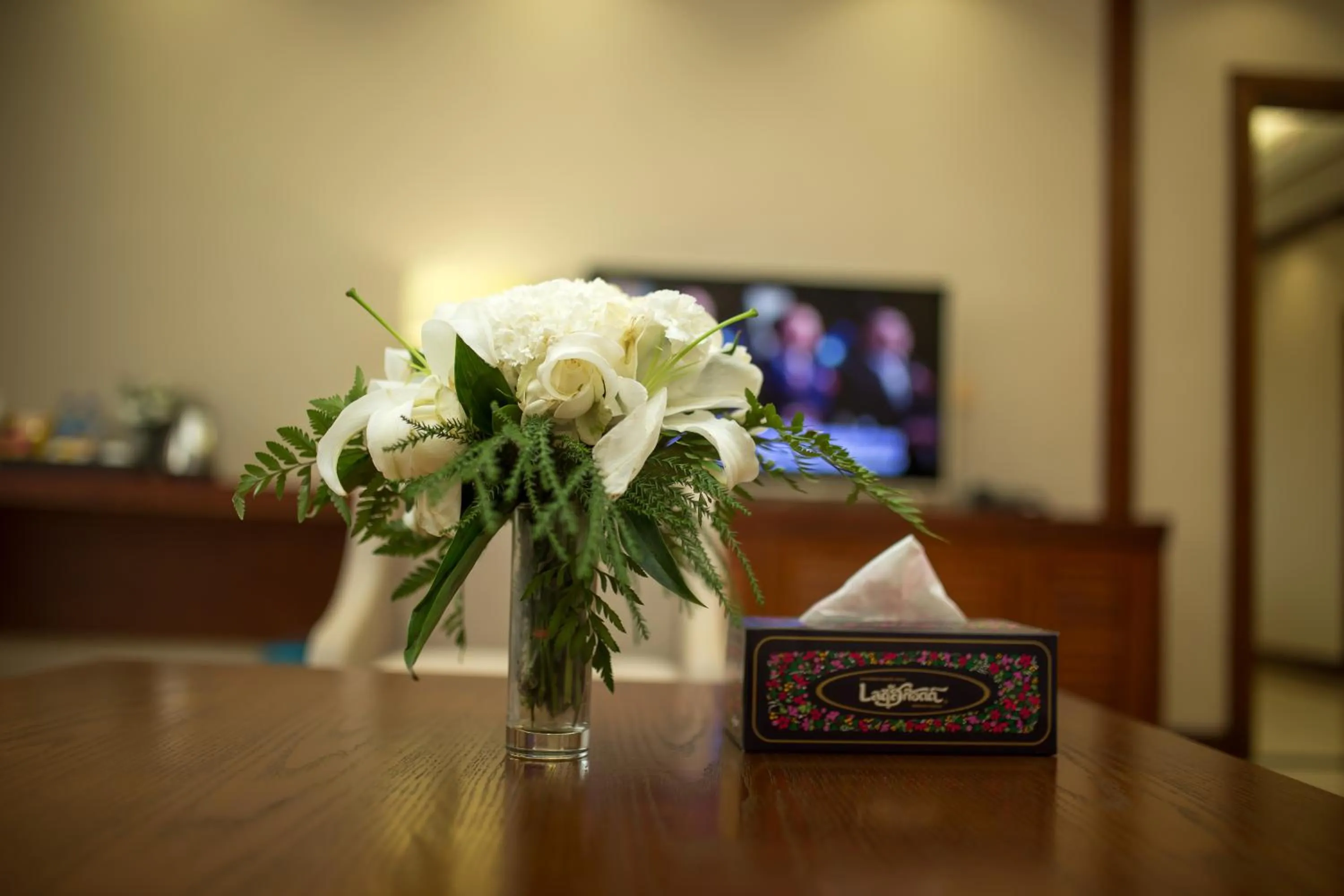 Bedroom in Paksong Danngarm Hotel