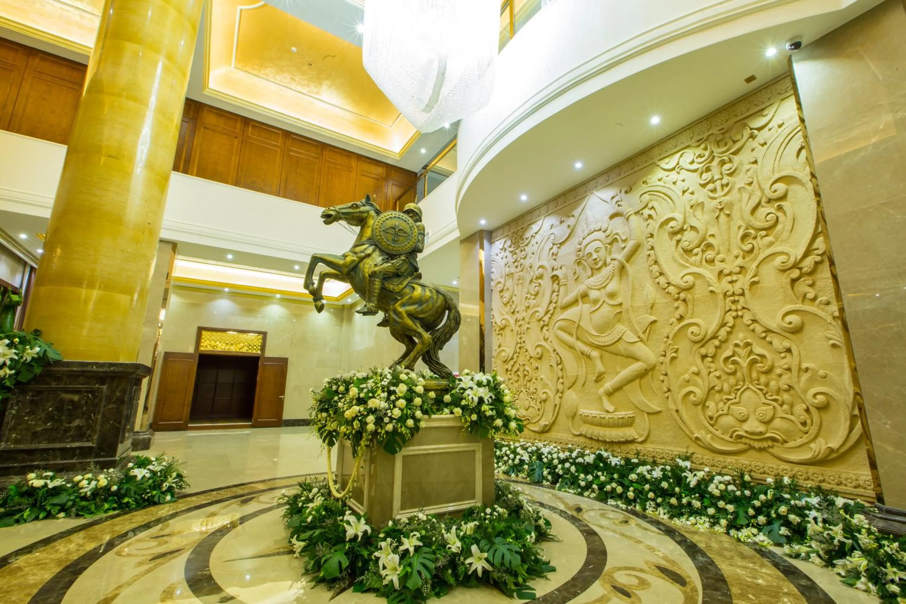 Facade/entrance in Paksong Danngarm Hotel