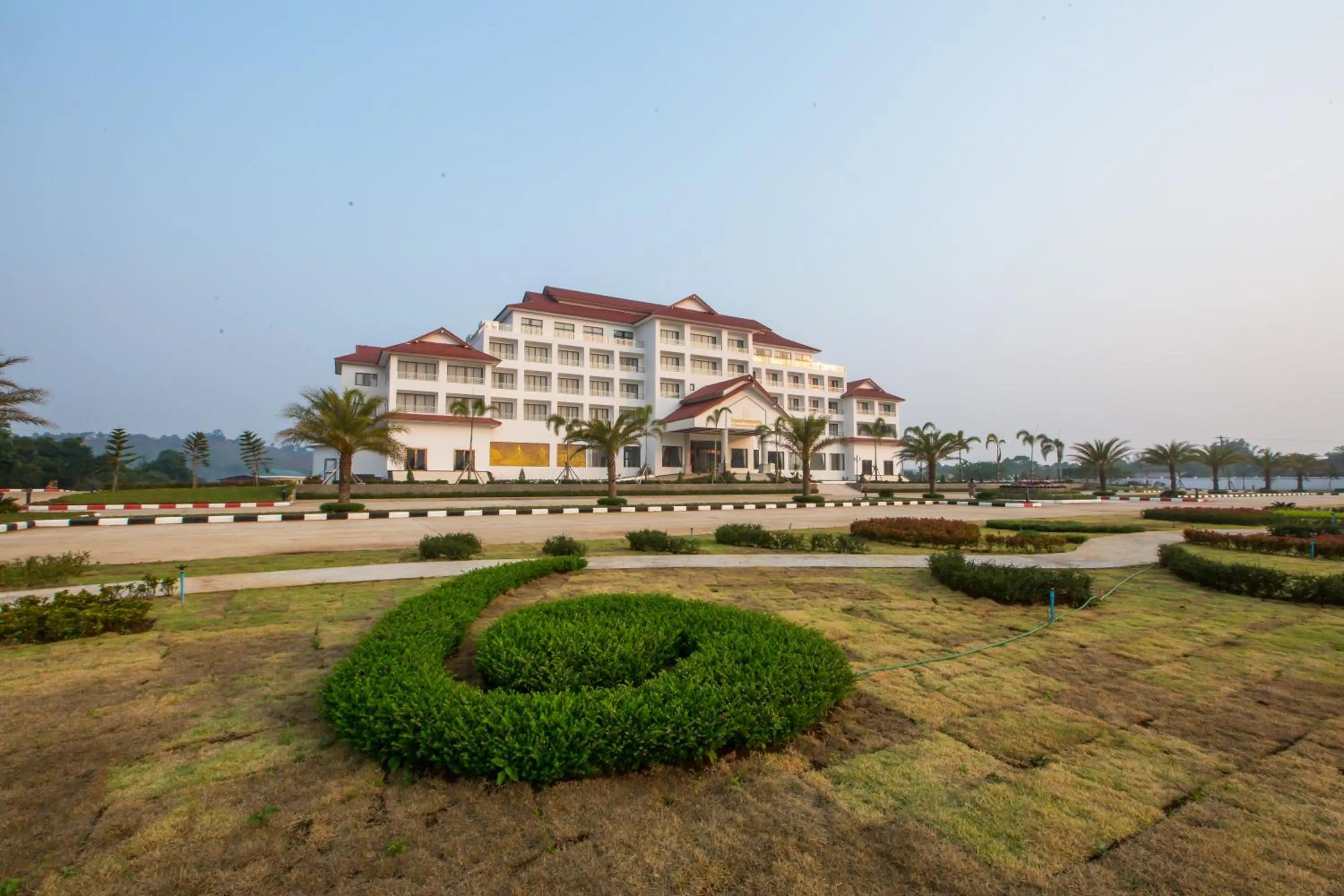 Garden in Paksong Danngarm Hotel