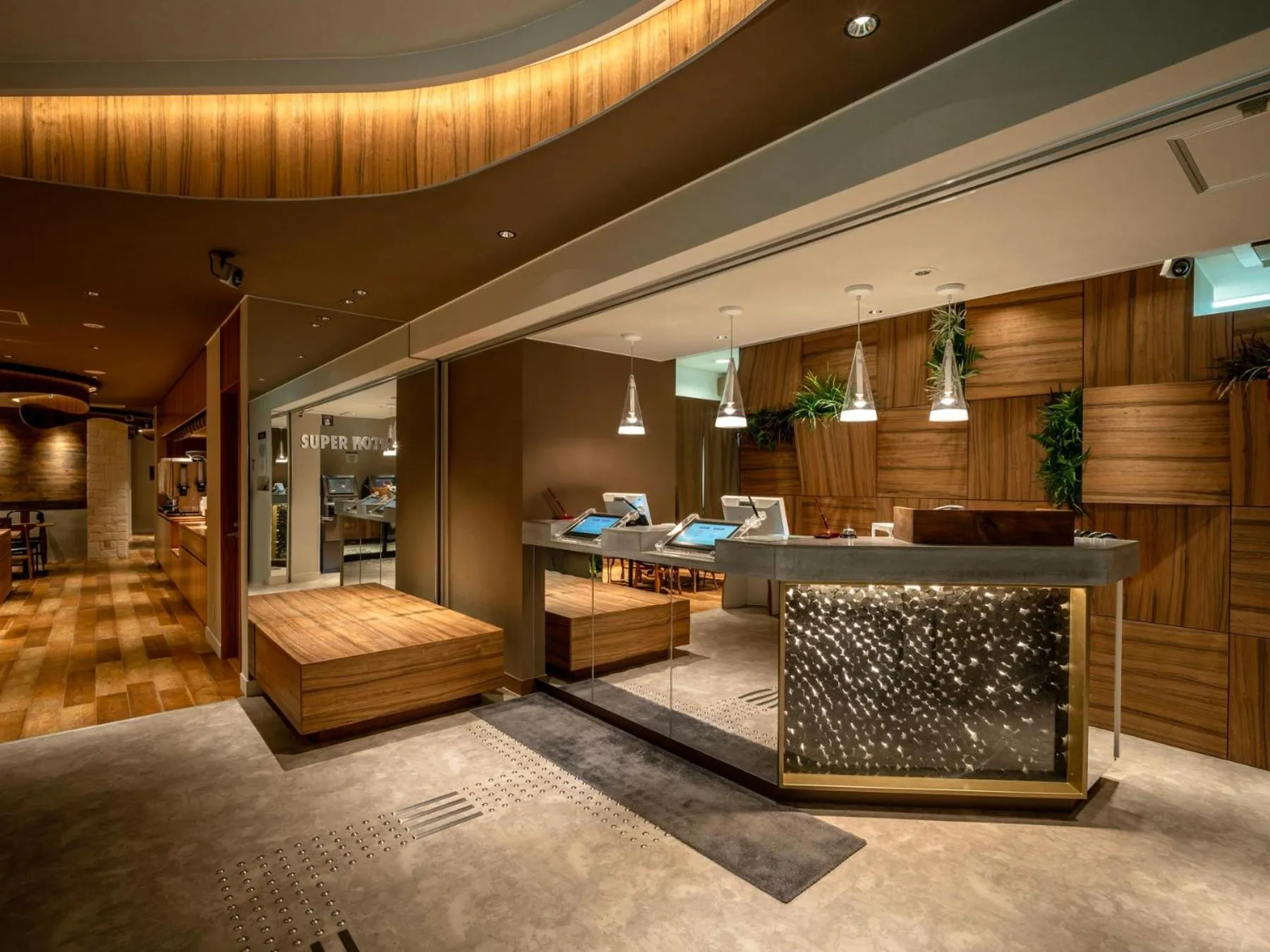 Lobby or reception in Super Hotel Kochi