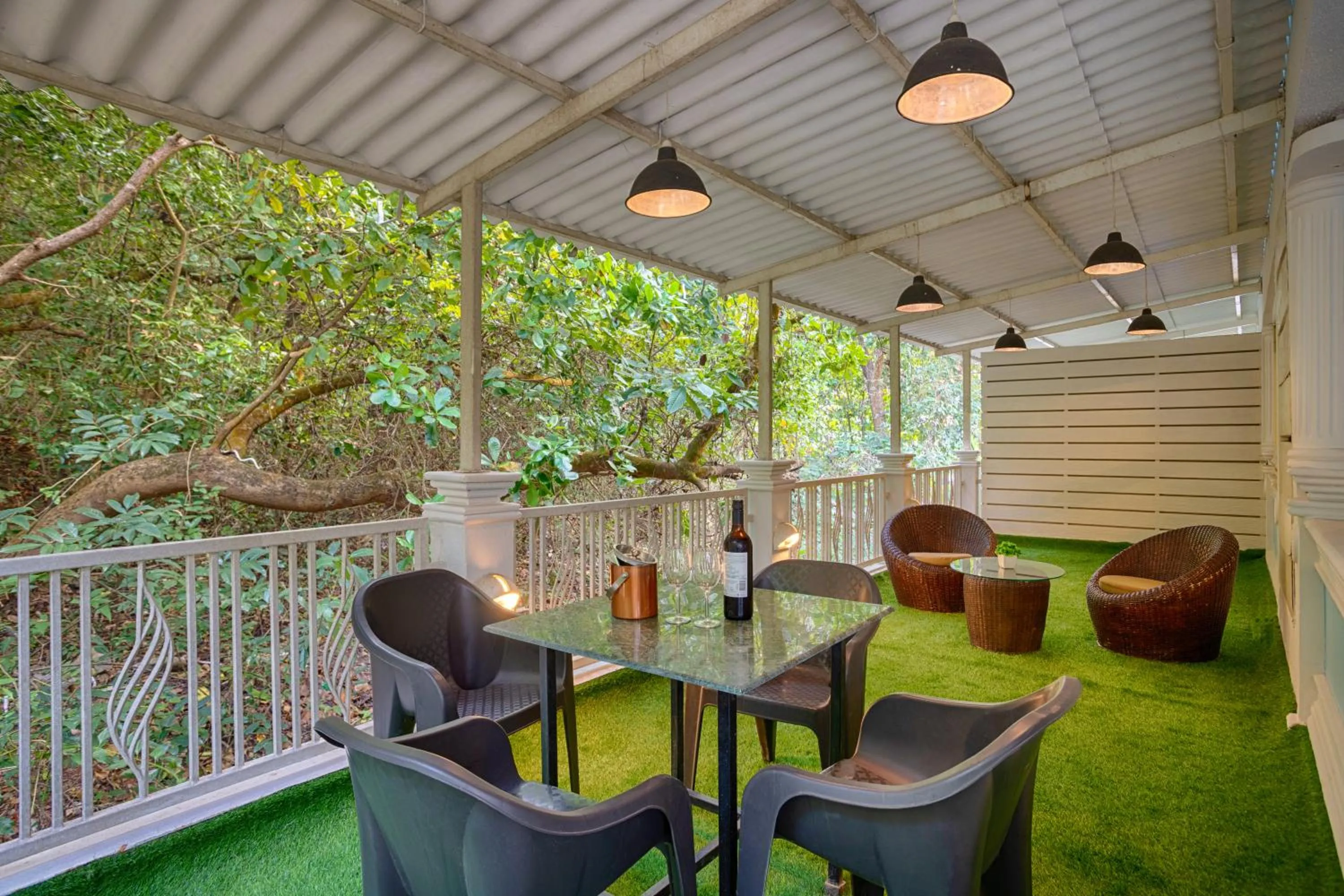 Garden in Ziva Suites - A Botique Hotel