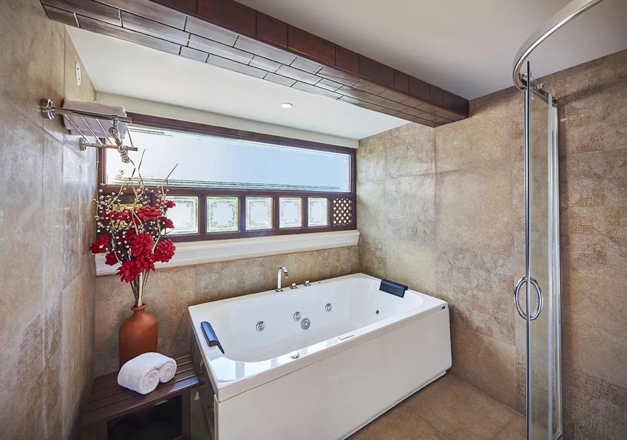 Shower in Ziva Suites - A Botique Hotel