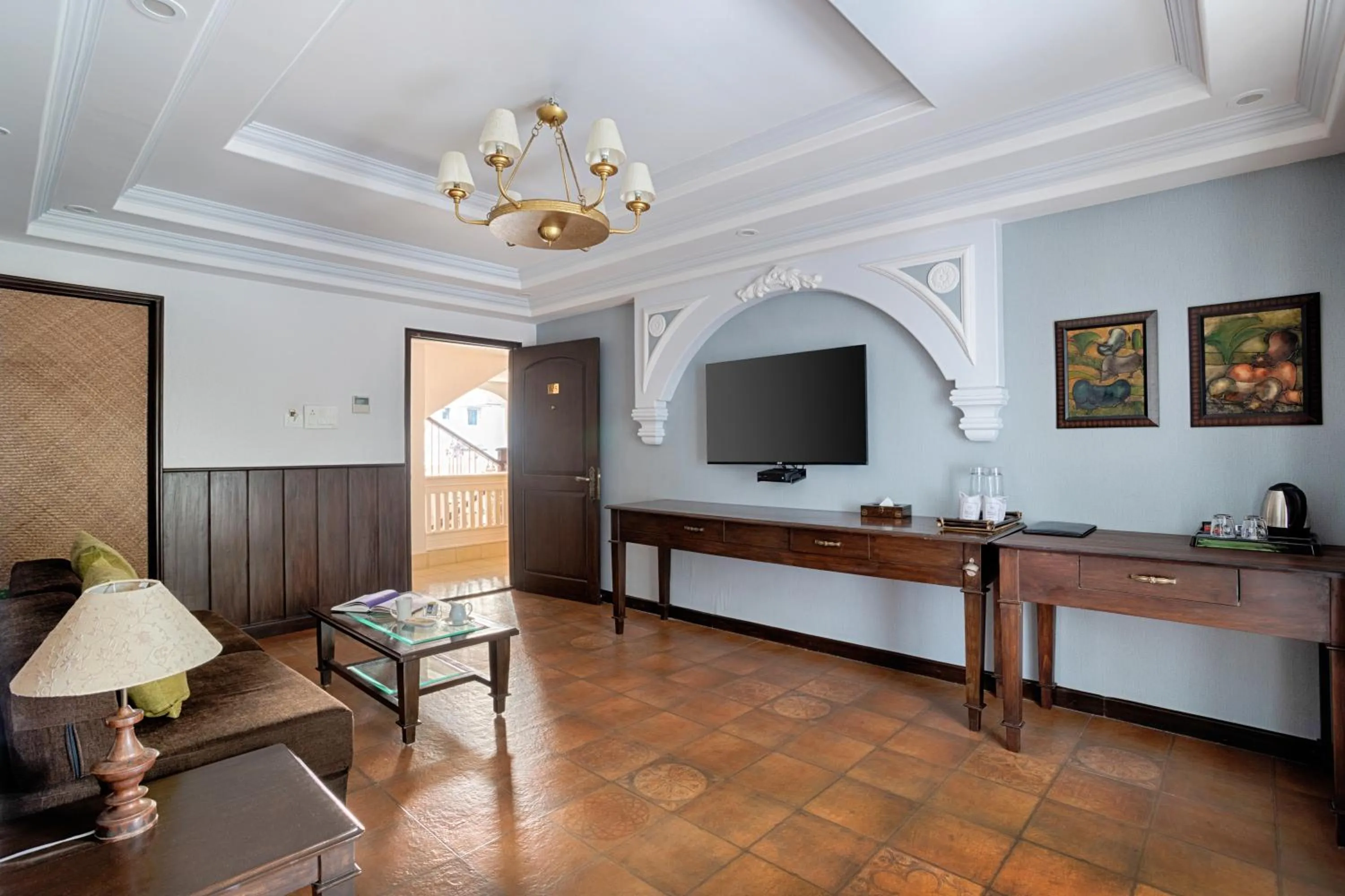 Living room in Ziva Suites - A Botique Hotel