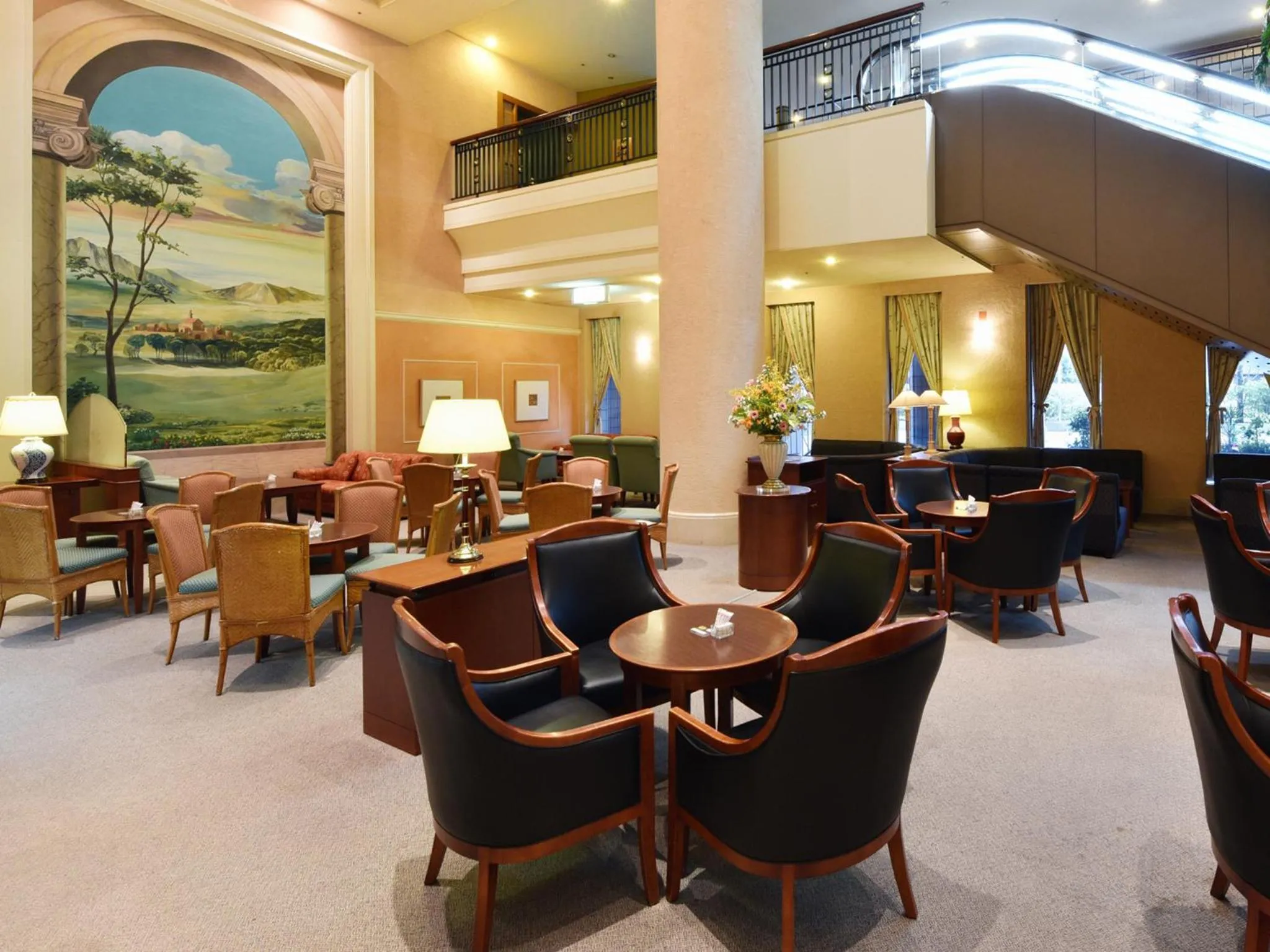 Lobby or reception in Hotel Crown Palais Chiryu