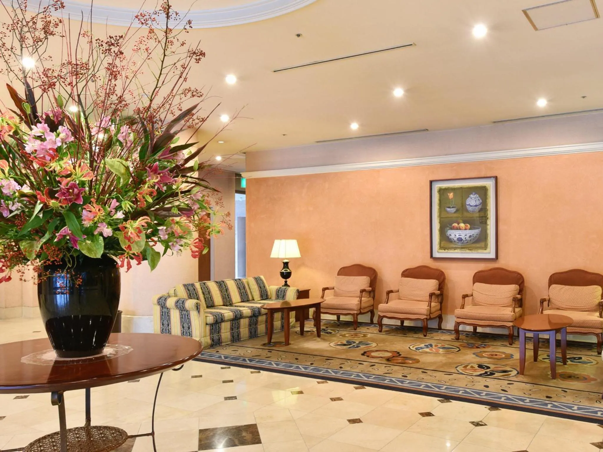 Lobby or reception in Hotel Crown Palais Chiryu