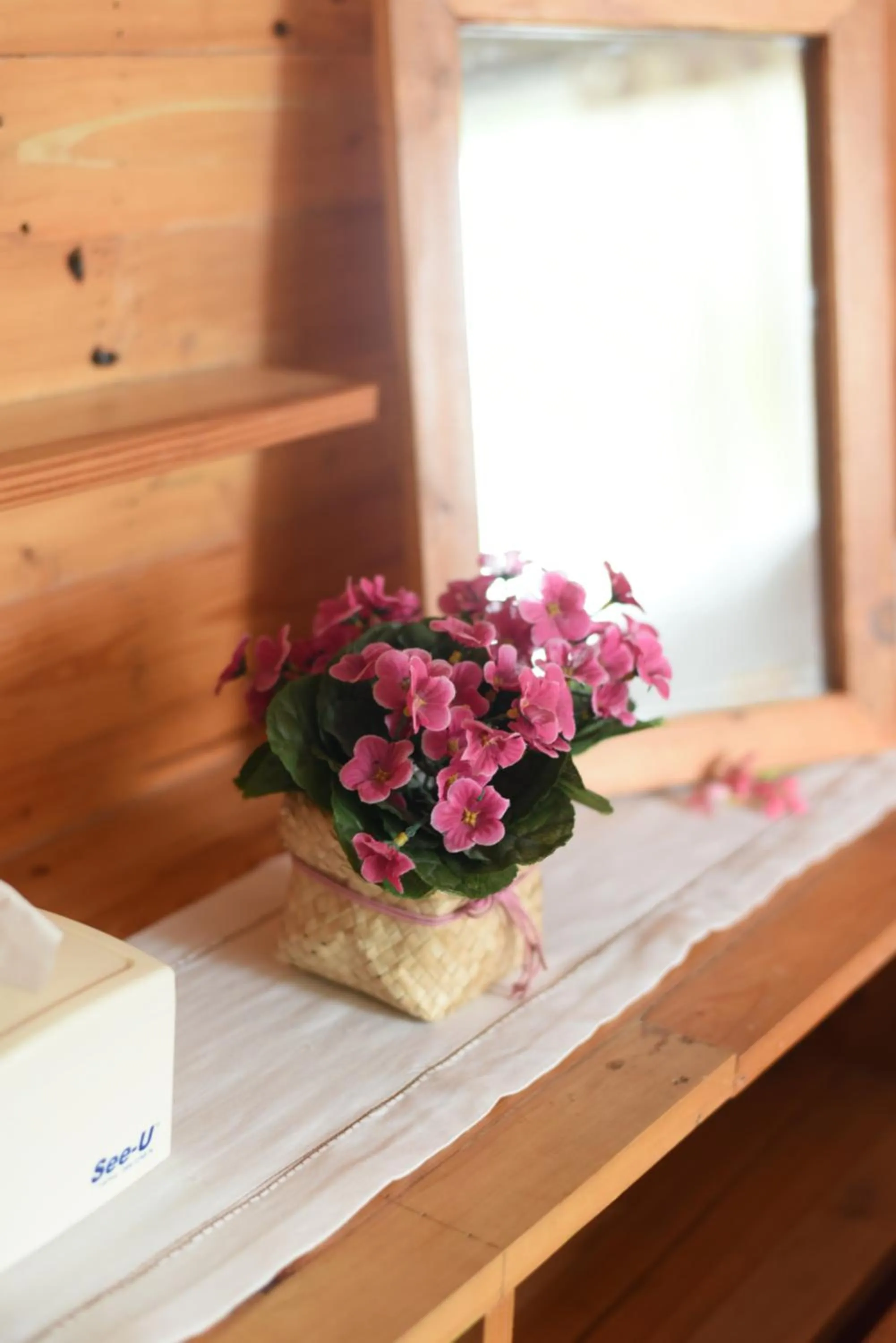 Decorative detail in Roemah 28 Syariah