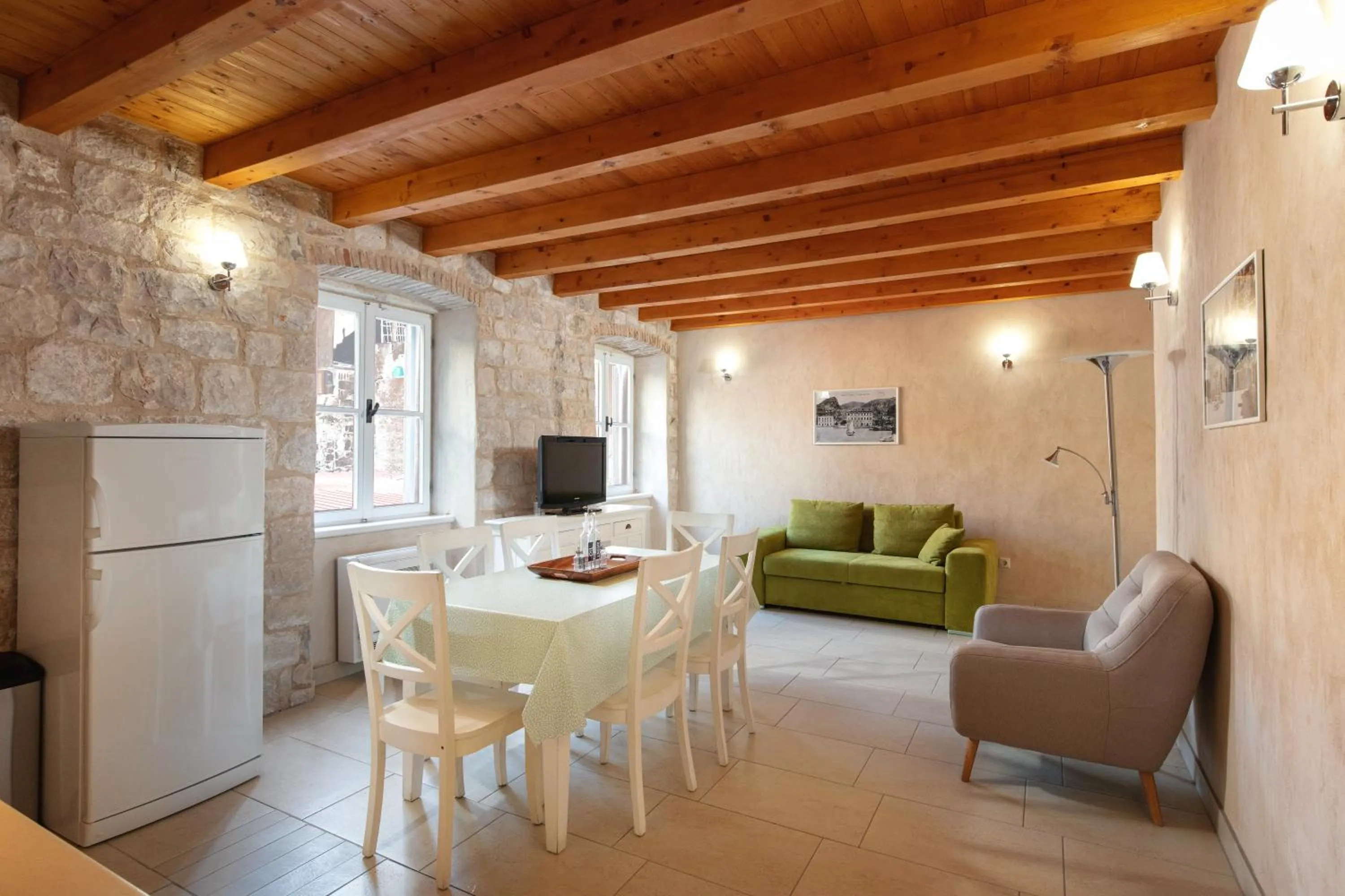 Living room in Villa Mama - Traditional Apartments in Omis, free parking