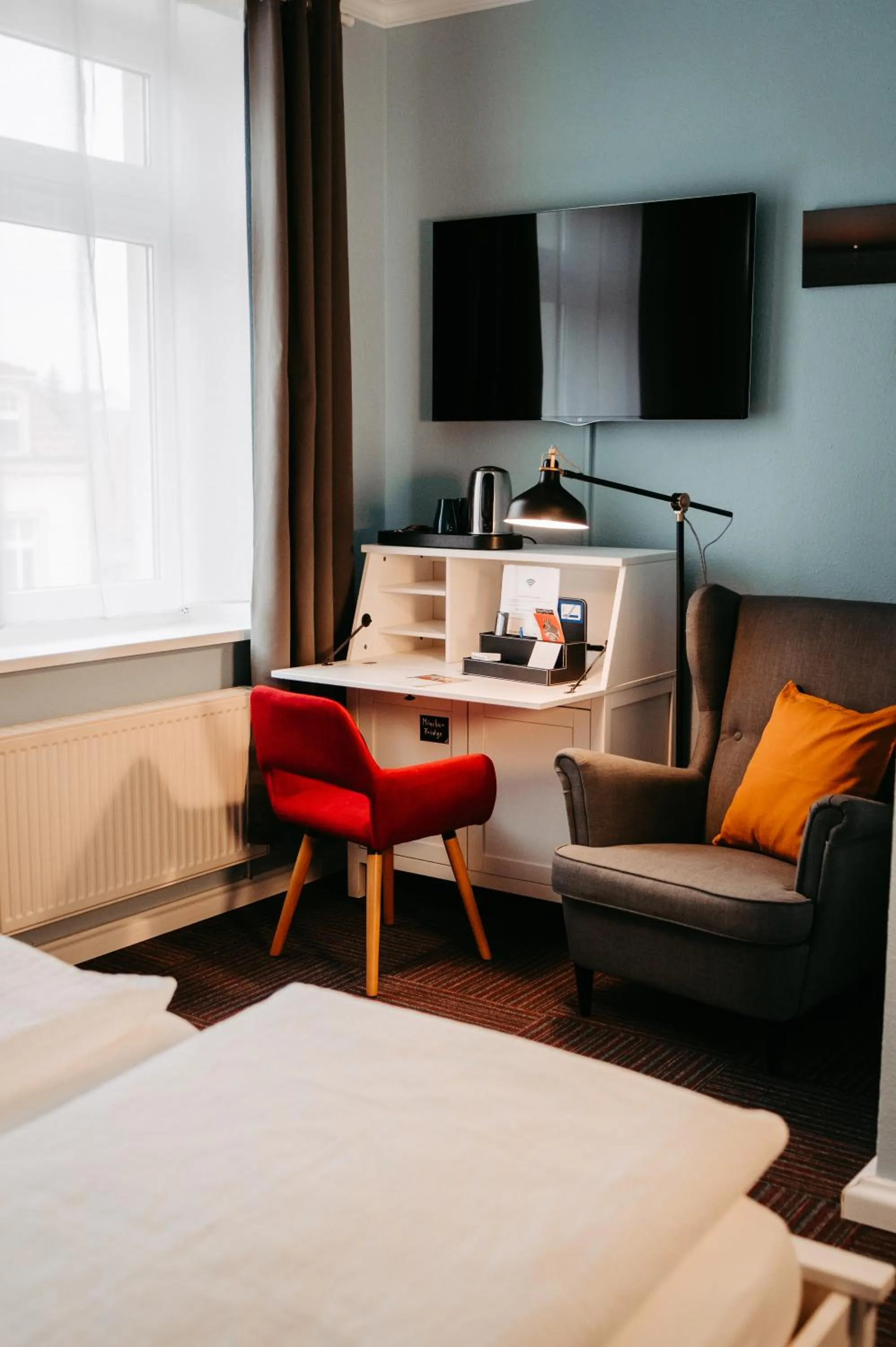 Photo of the whole room, Bed in Hotel Garni "Villa am Schaalsee"