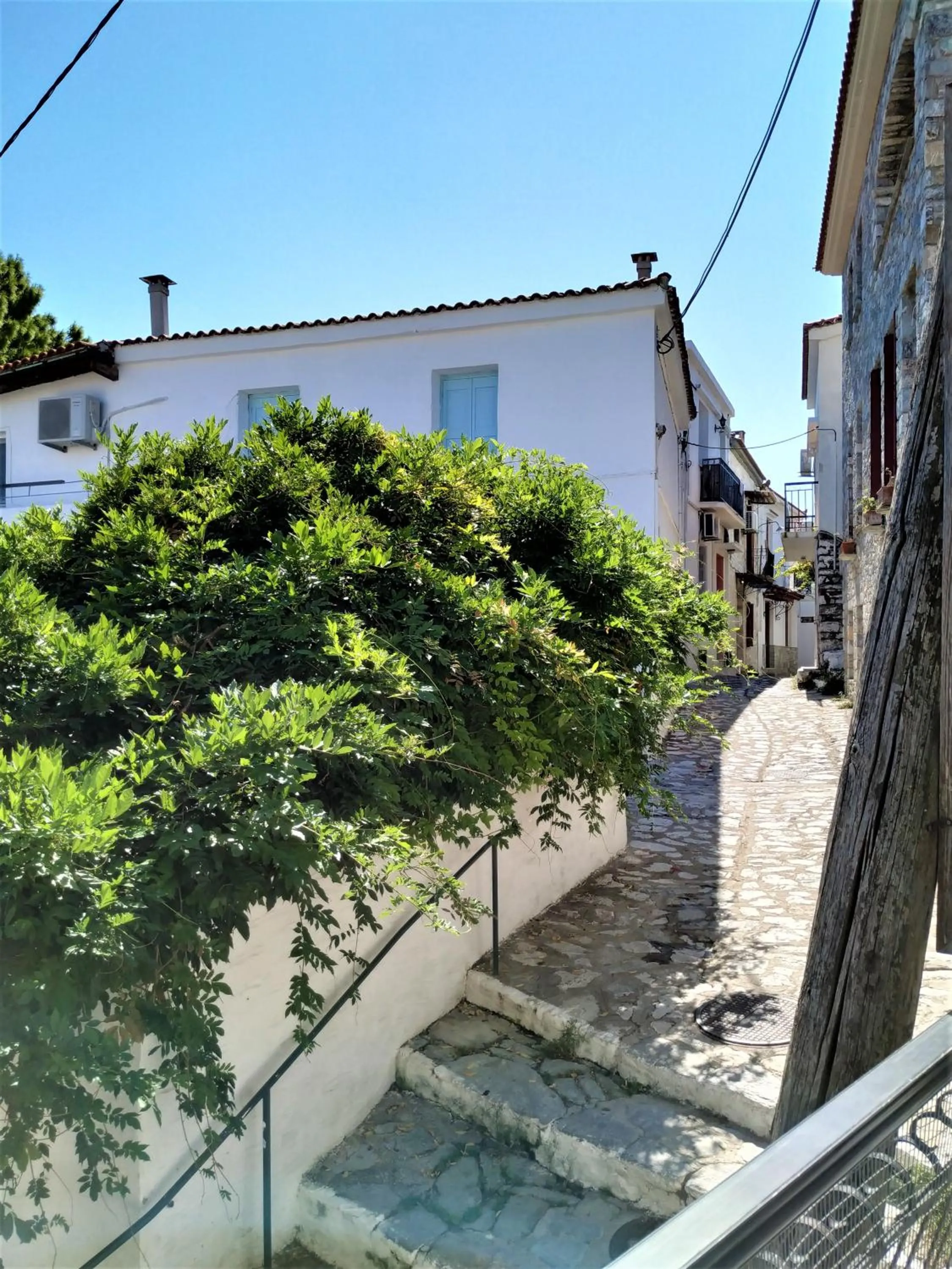 Balcony/Terrace in Argo Pension