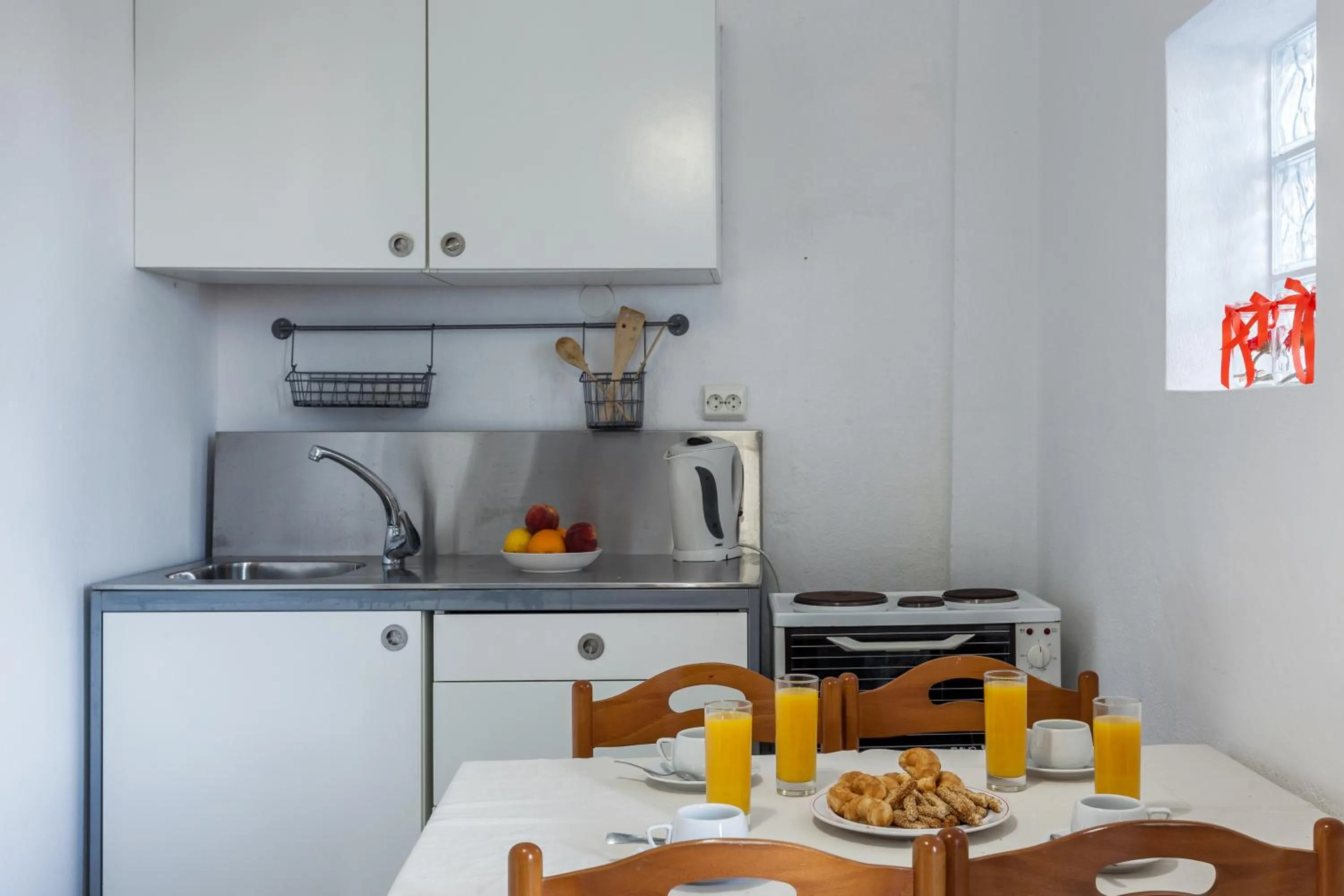 Kitchen or kitchenette in Argo Pension