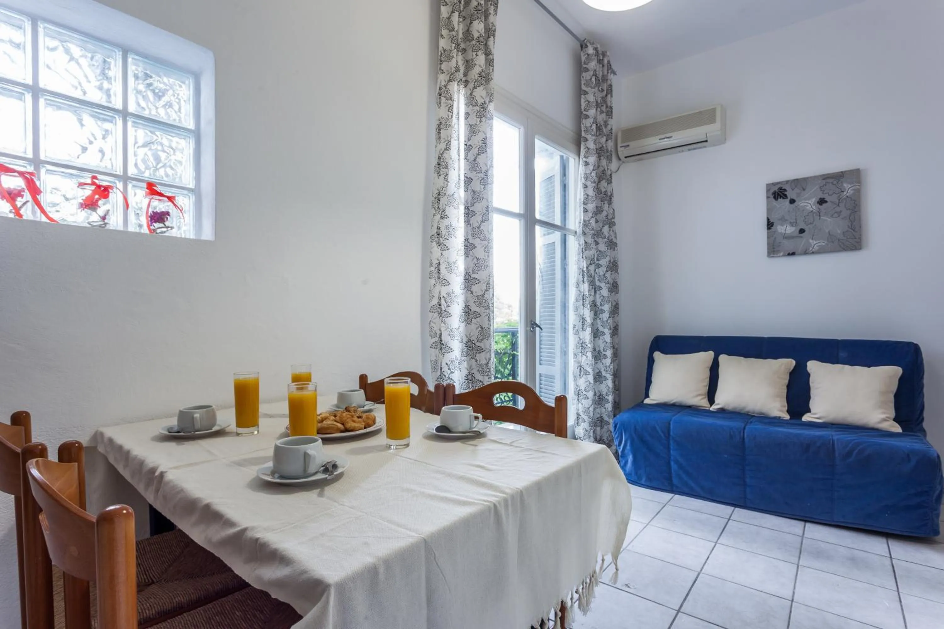 Dining area in Argo Pension