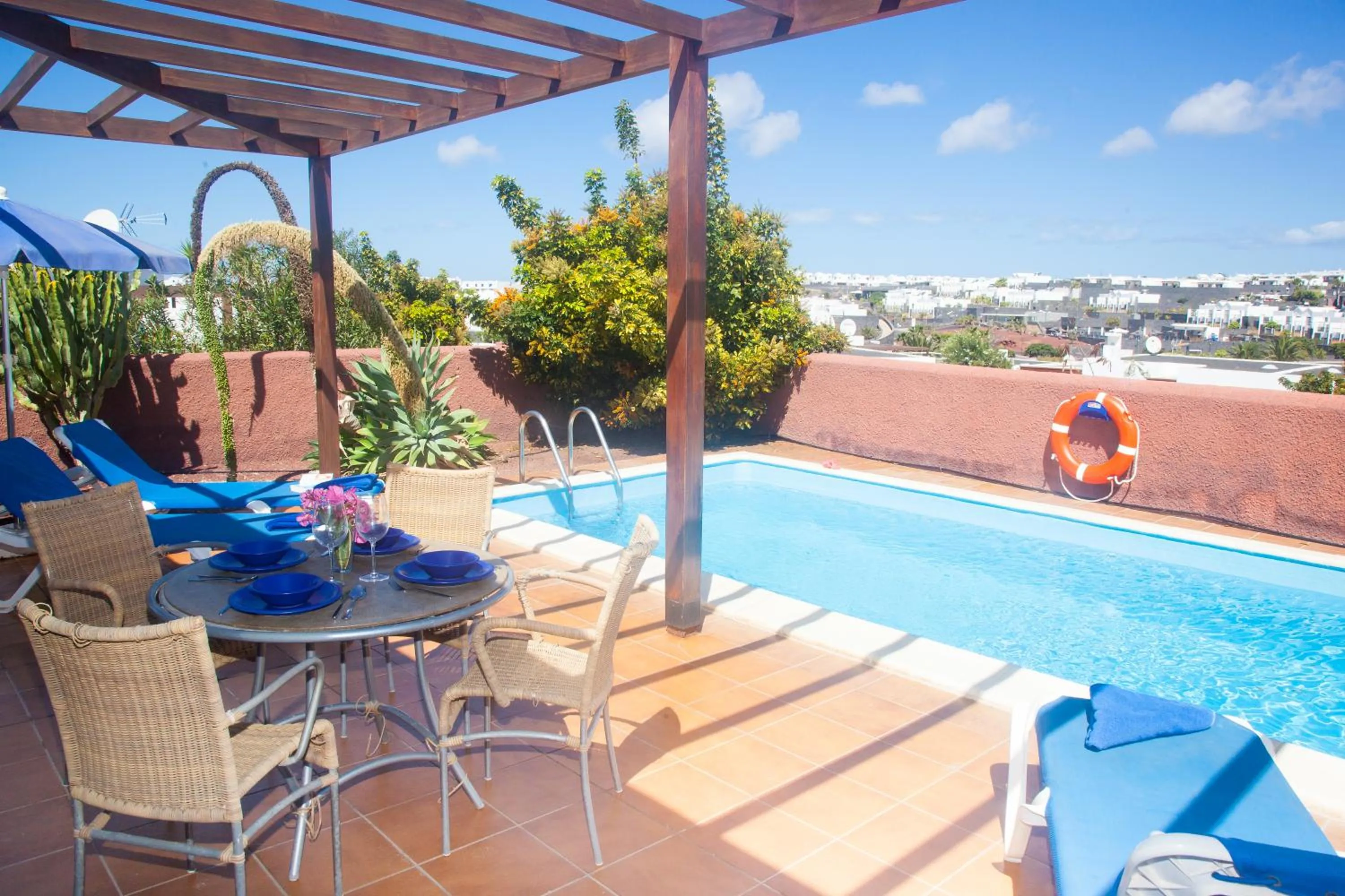 Balcony/Terrace in Villas Las Marinas