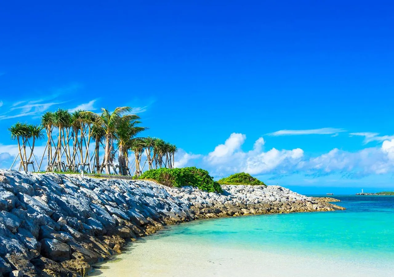 Beach in Royal View Hotel Churaumi