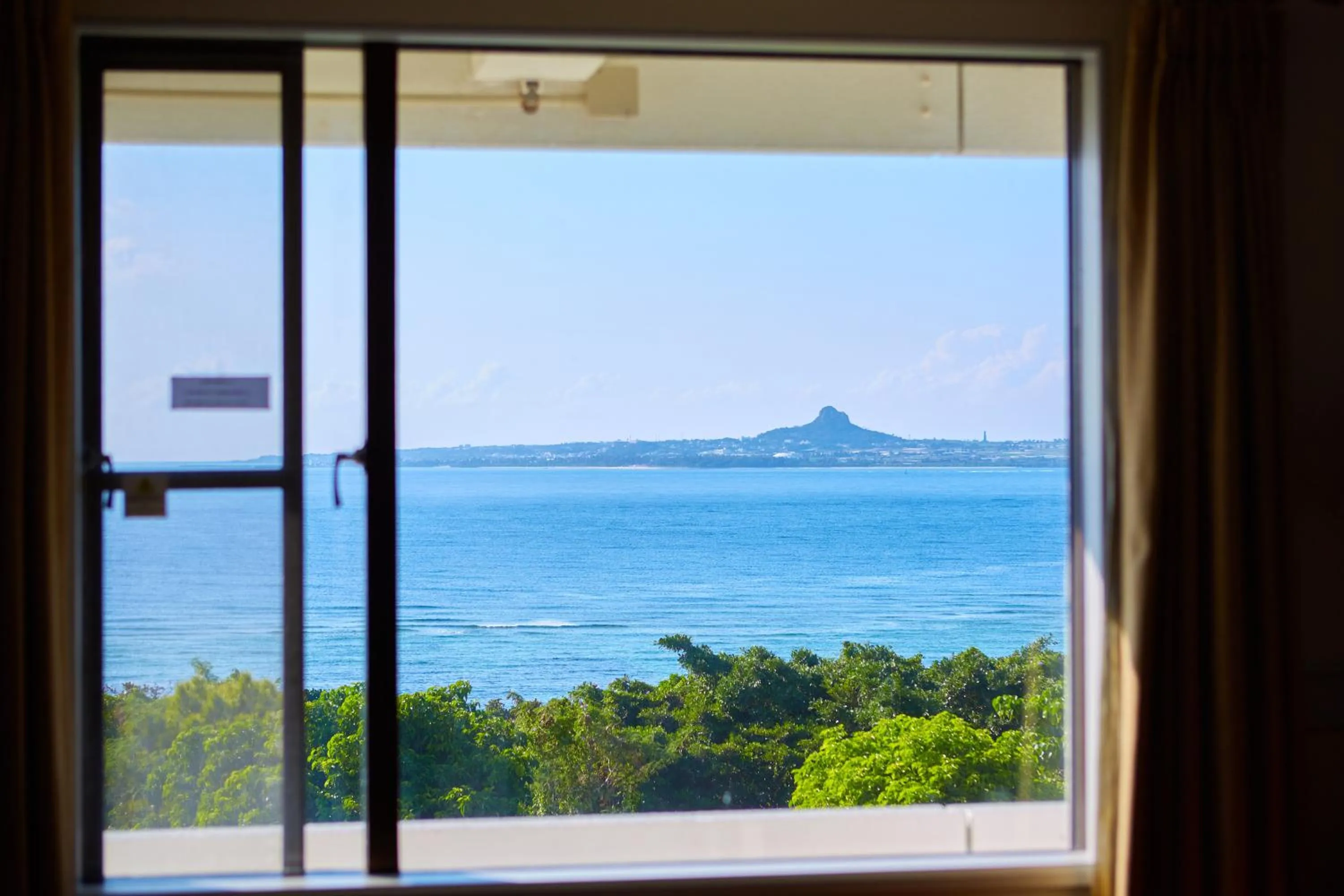 Sea view in Royal View Hotel Churaumi