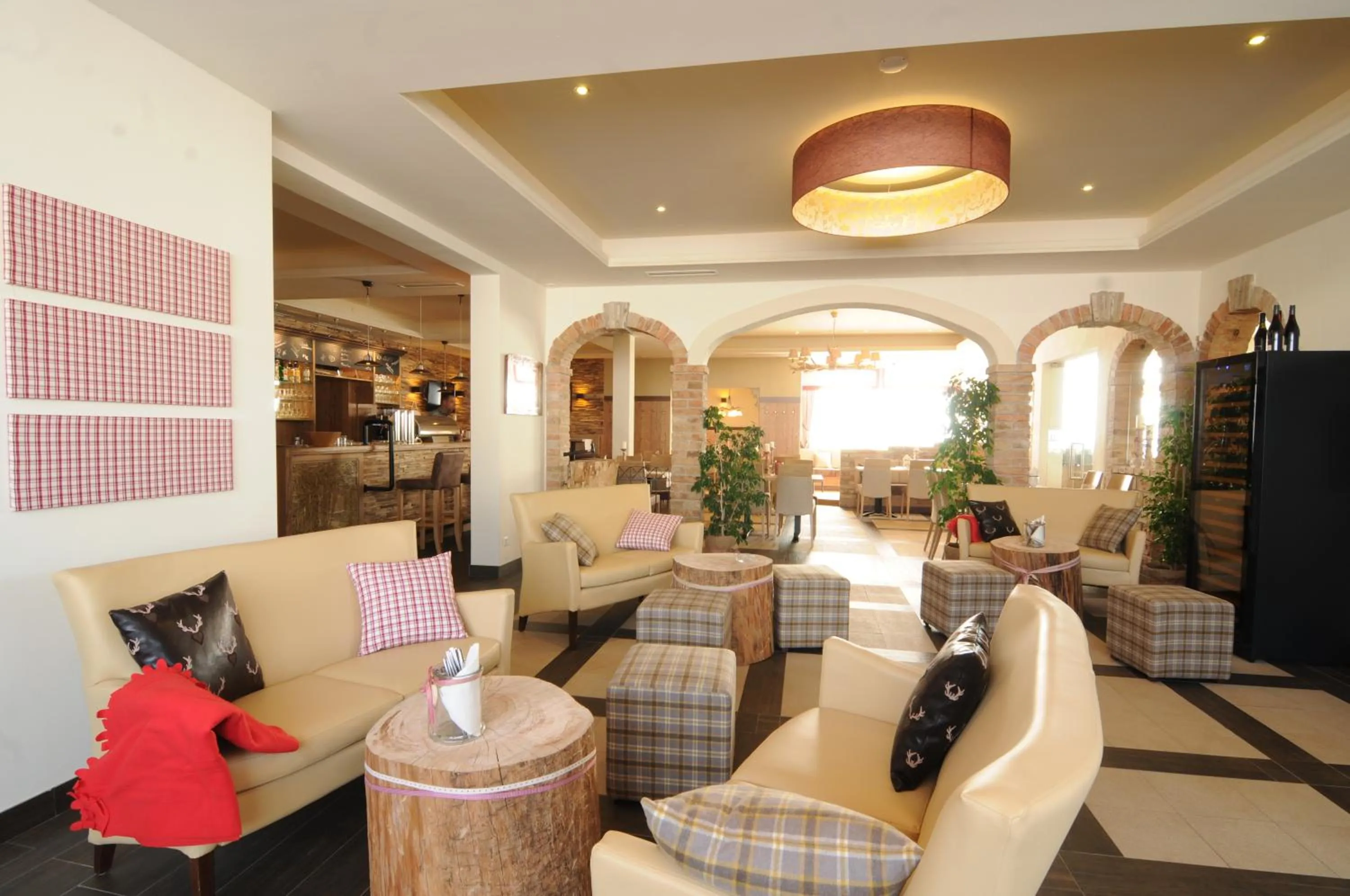 Lobby or reception in Hotel Restaurant FIDI