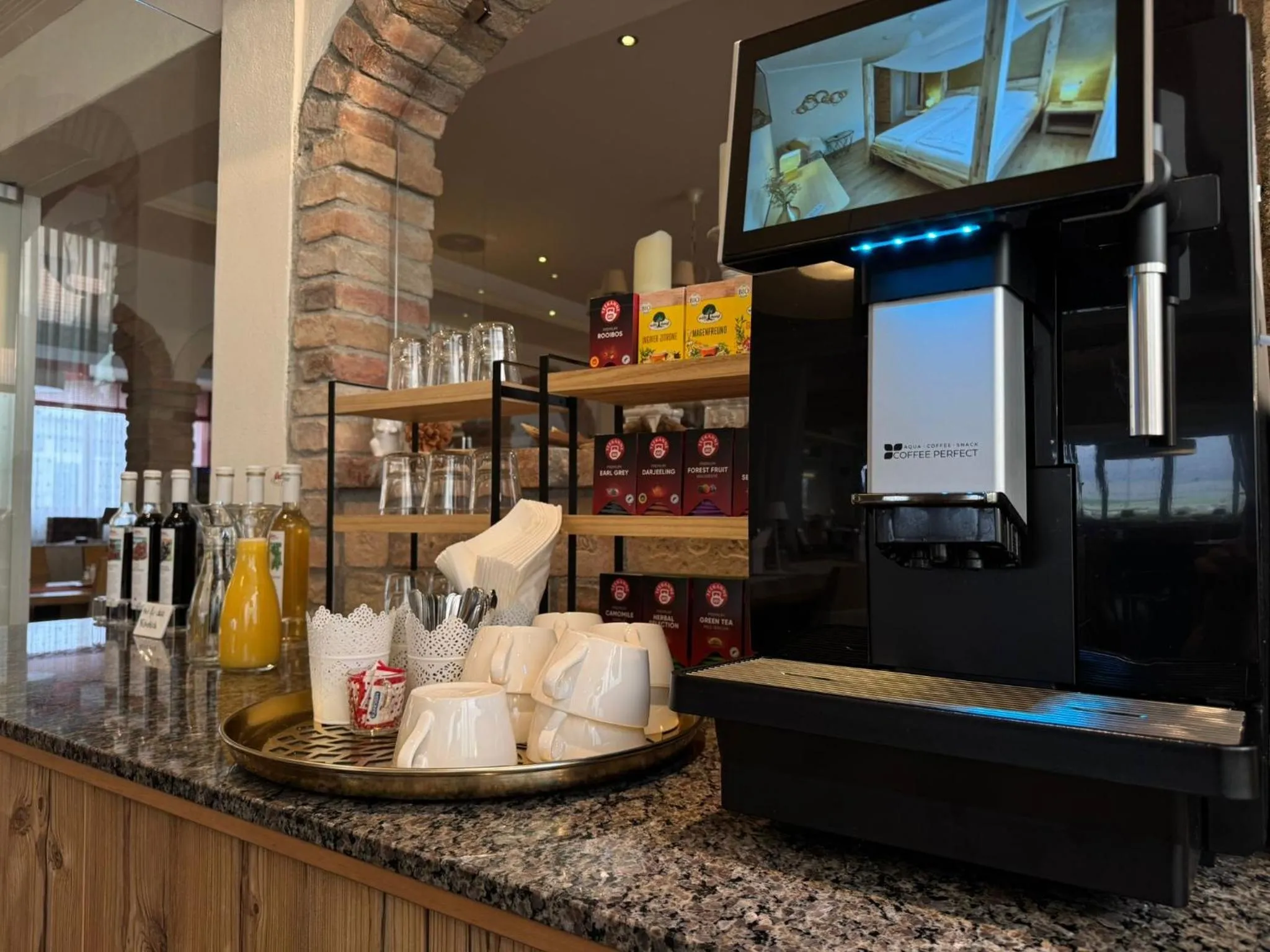 Breakfast in Hotel Restaurant FIDI