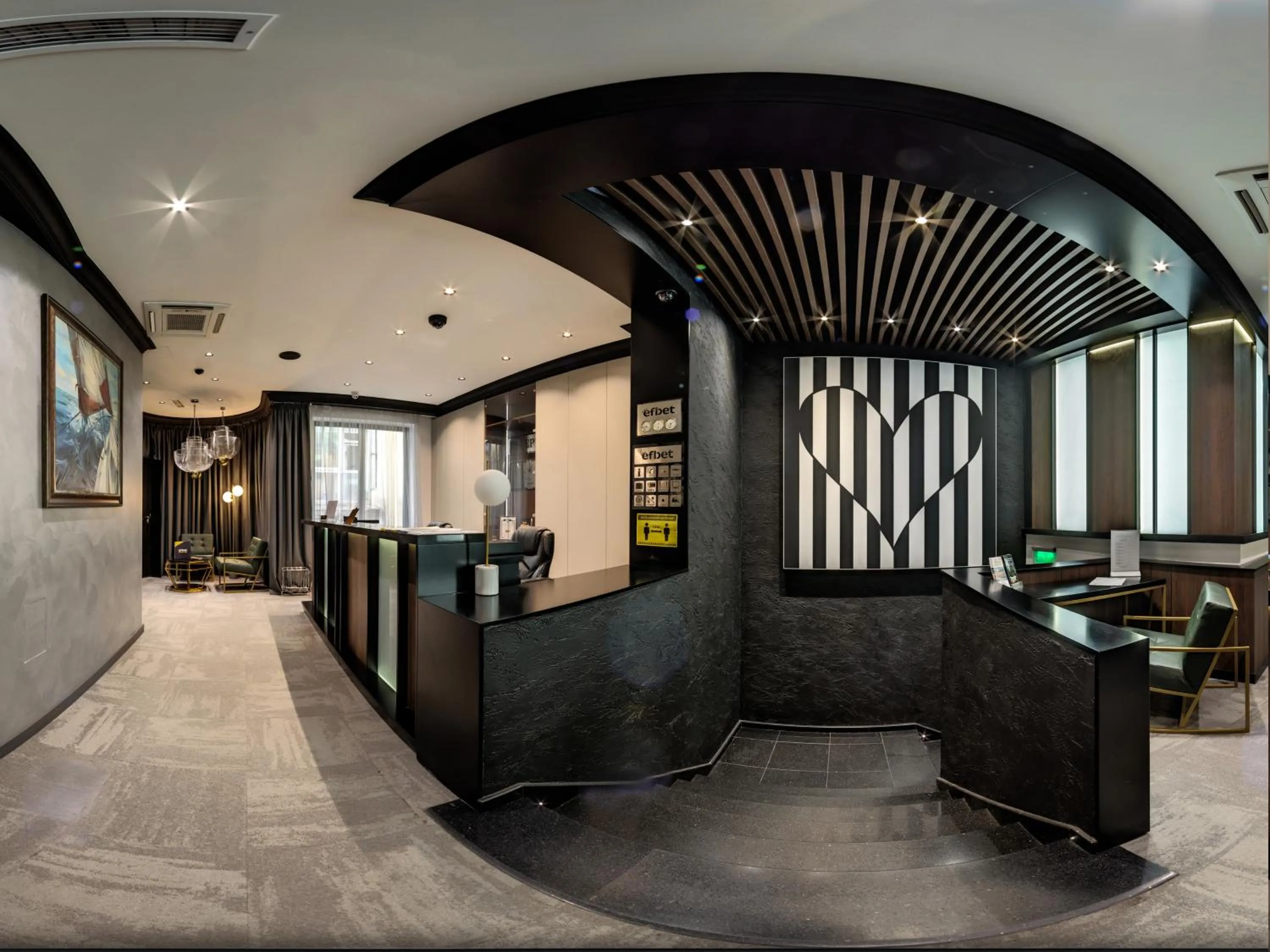 Lobby or reception in Efbet Hotel