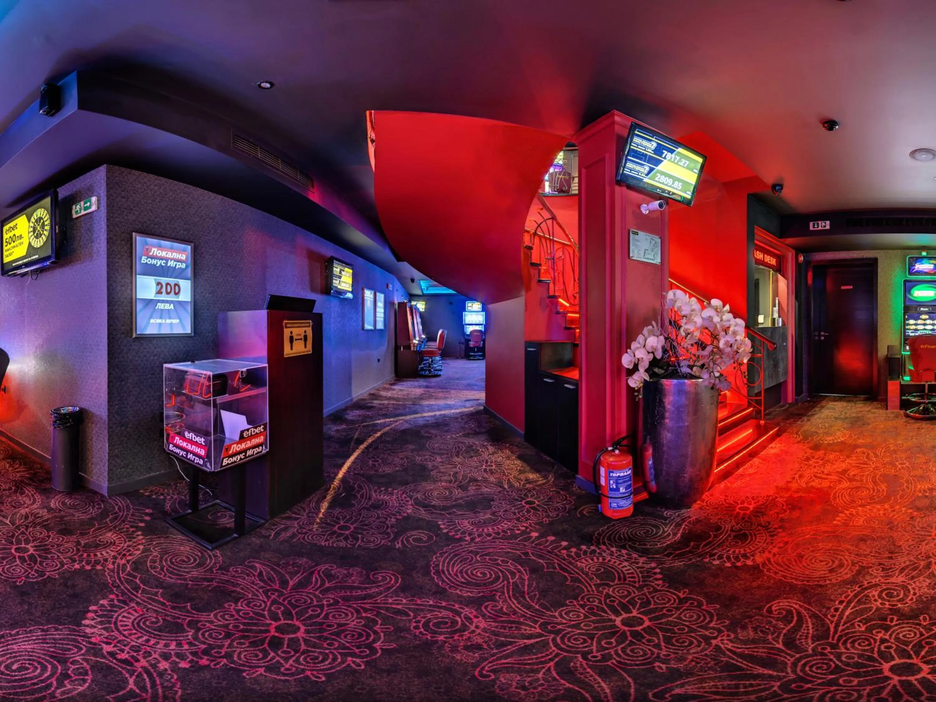 Game Room in Efbet Hotel