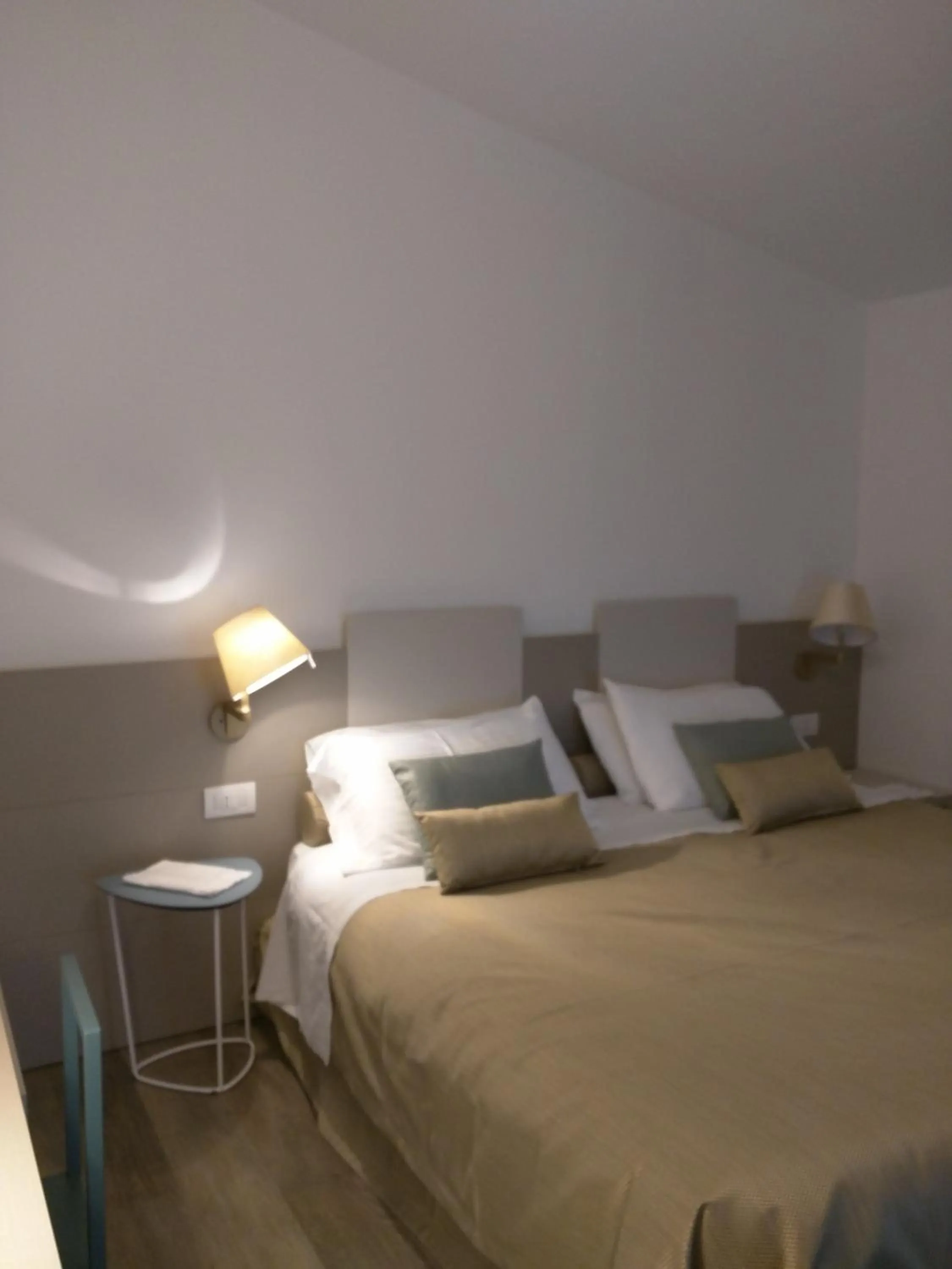 Bed in Hotel La Vigna