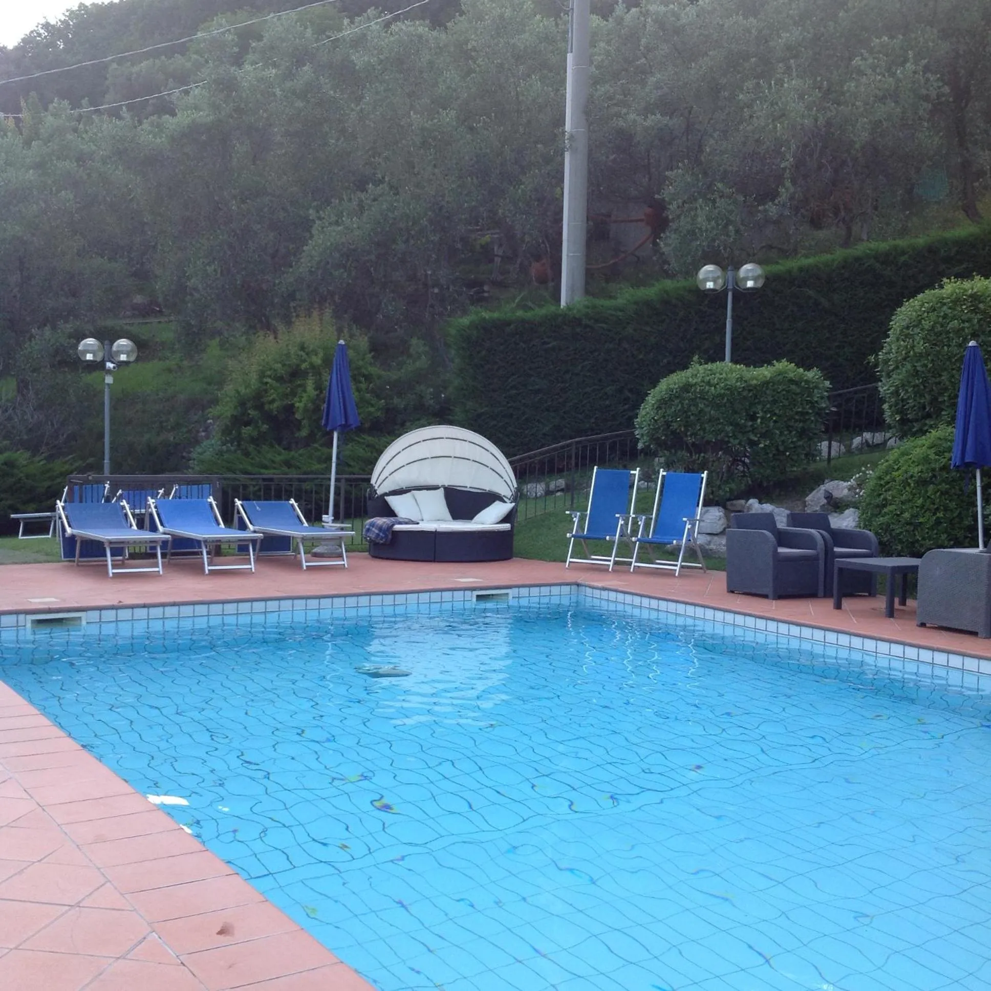 Swimming pool in Hotel La Vigna