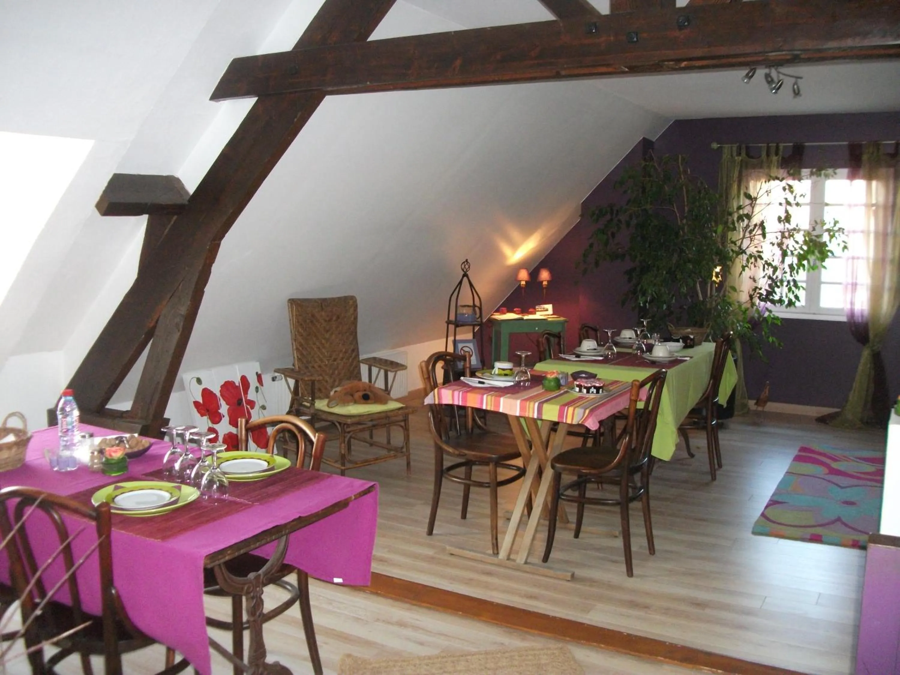 Dining area in Le Moulin De Laval