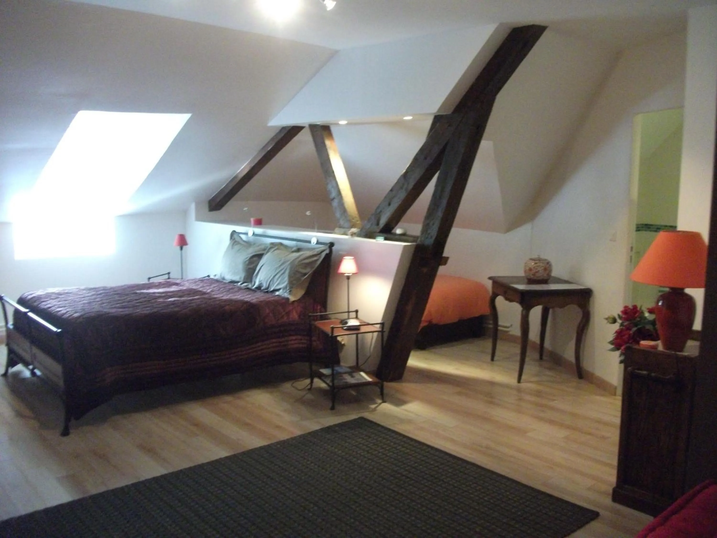 Bedroom, Bed in Le Moulin De Laval