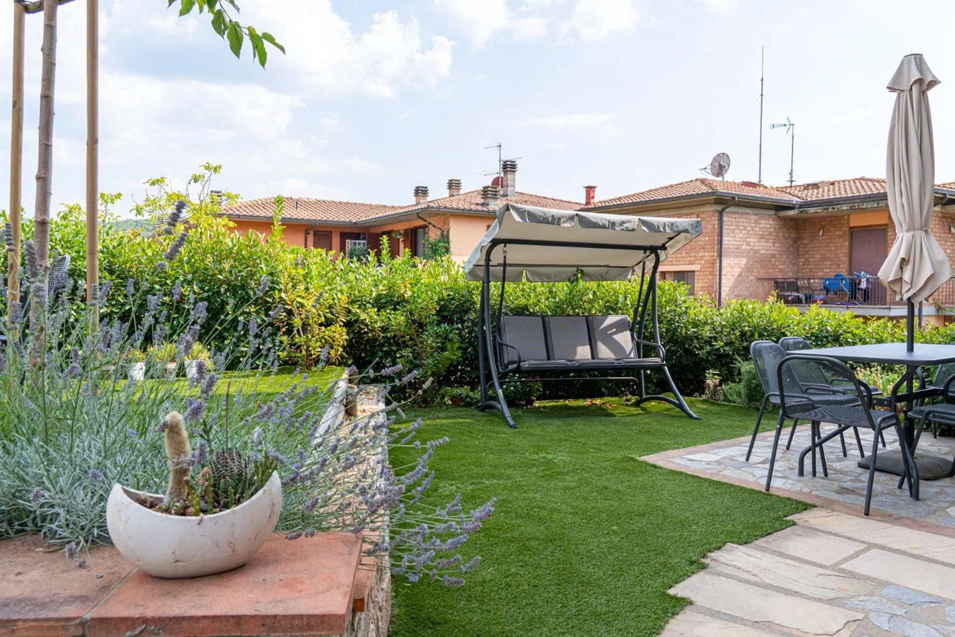 Garden in B&B L'Eroico