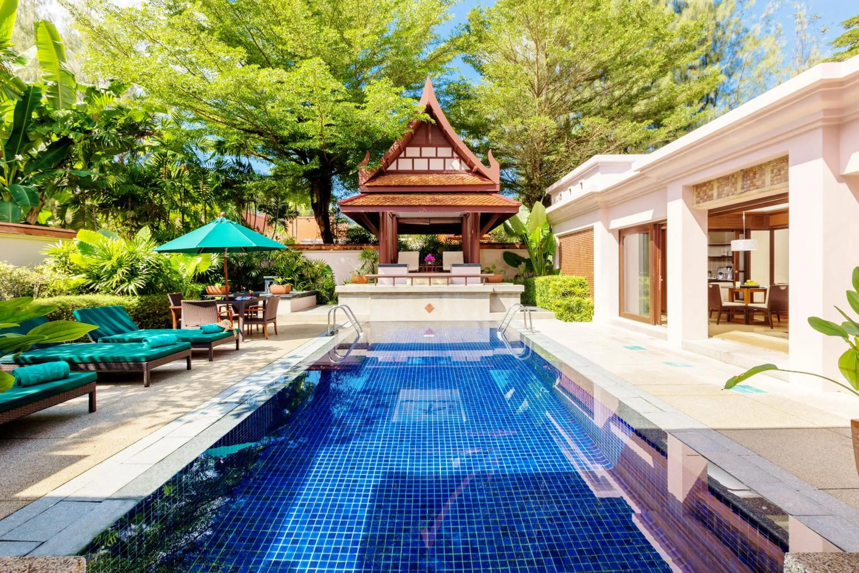 Pool view in Banyan Tree Phuket
