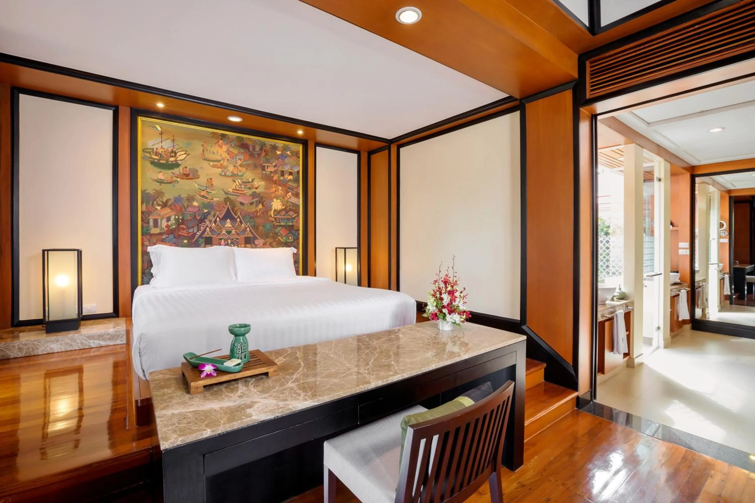 Bedroom, Bed in Banyan Tree Phuket