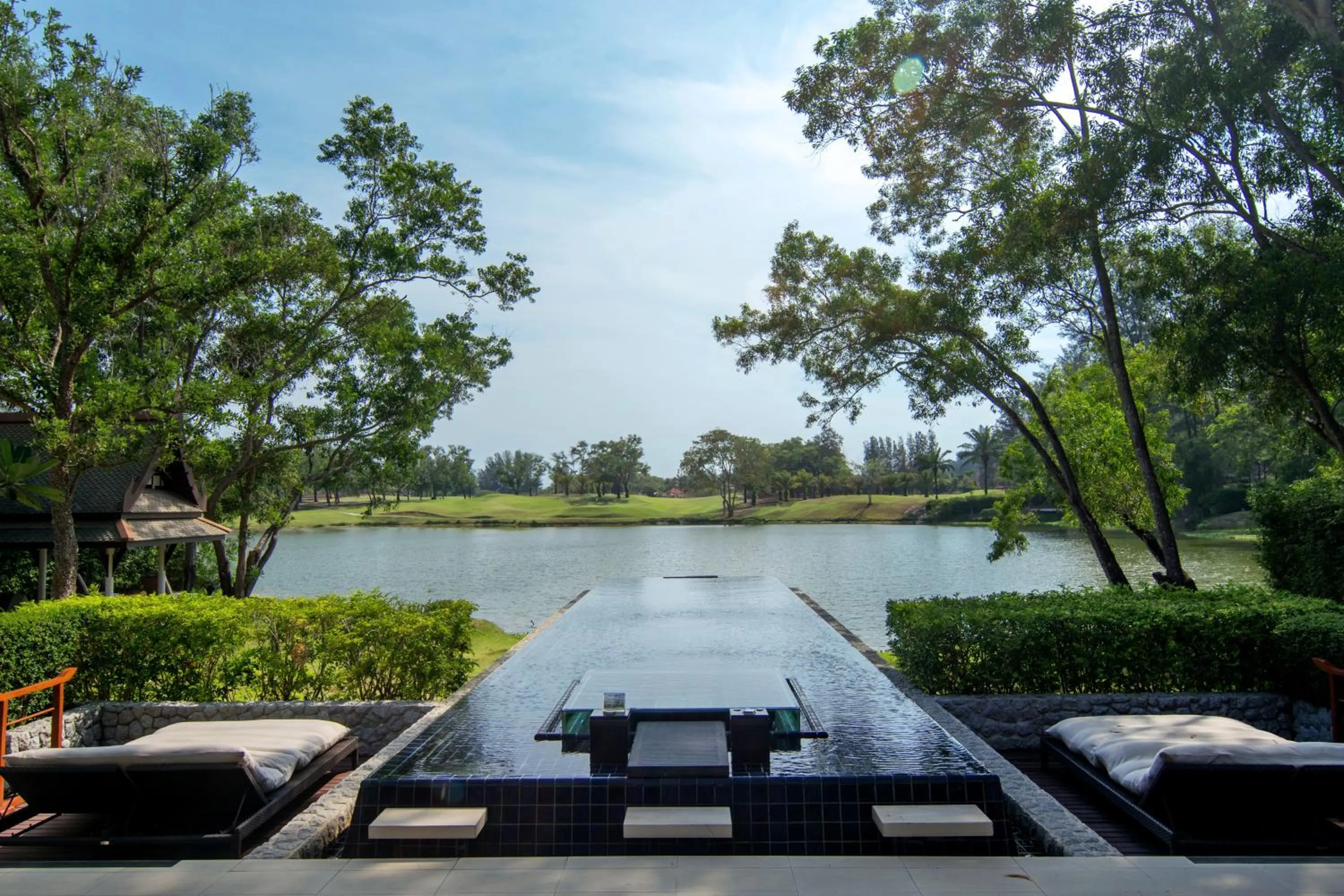 Lake view in Banyan Tree Phuket