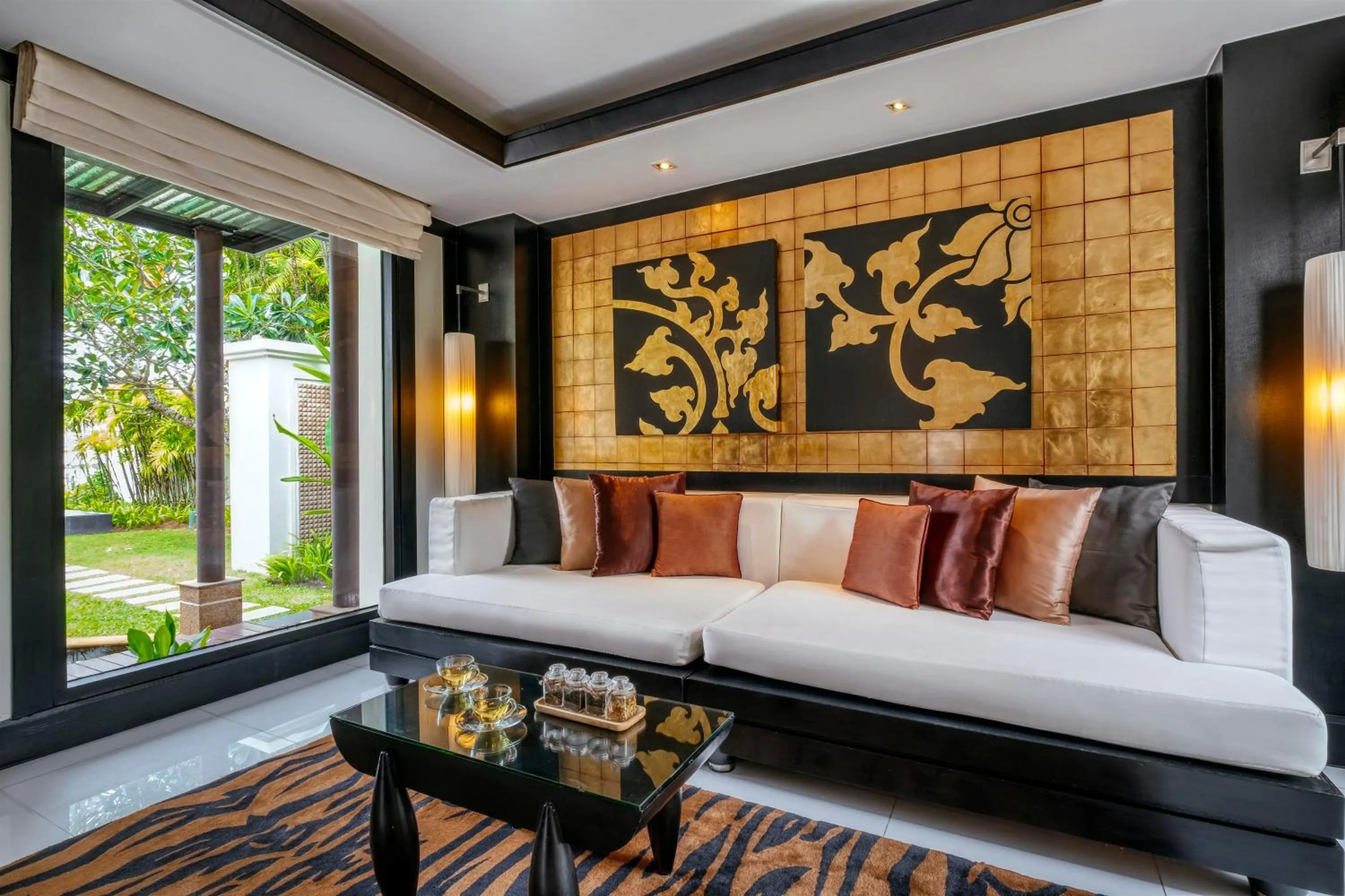 Living room in Banyan Tree Phuket