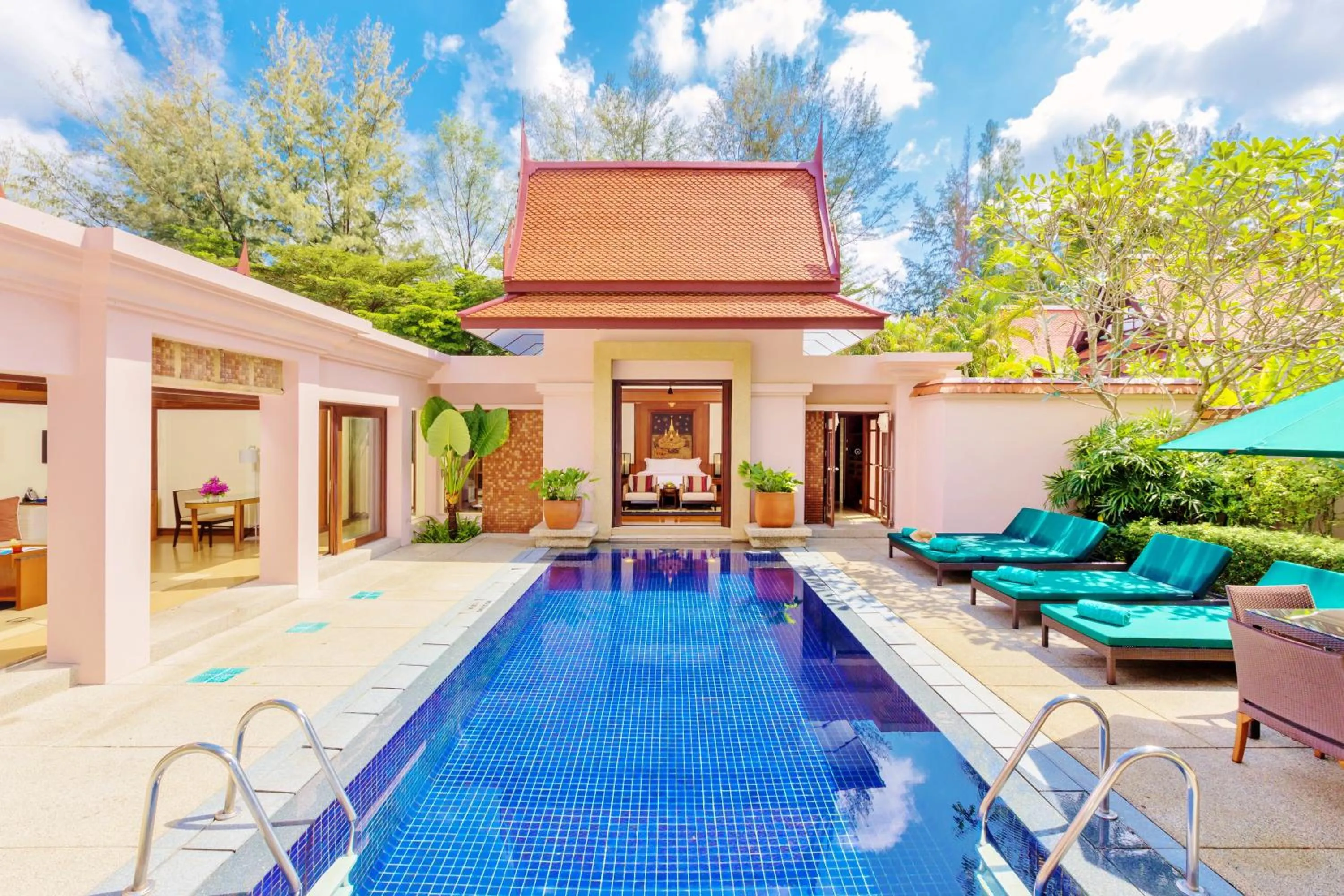 Pool view in Banyan Tree Phuket