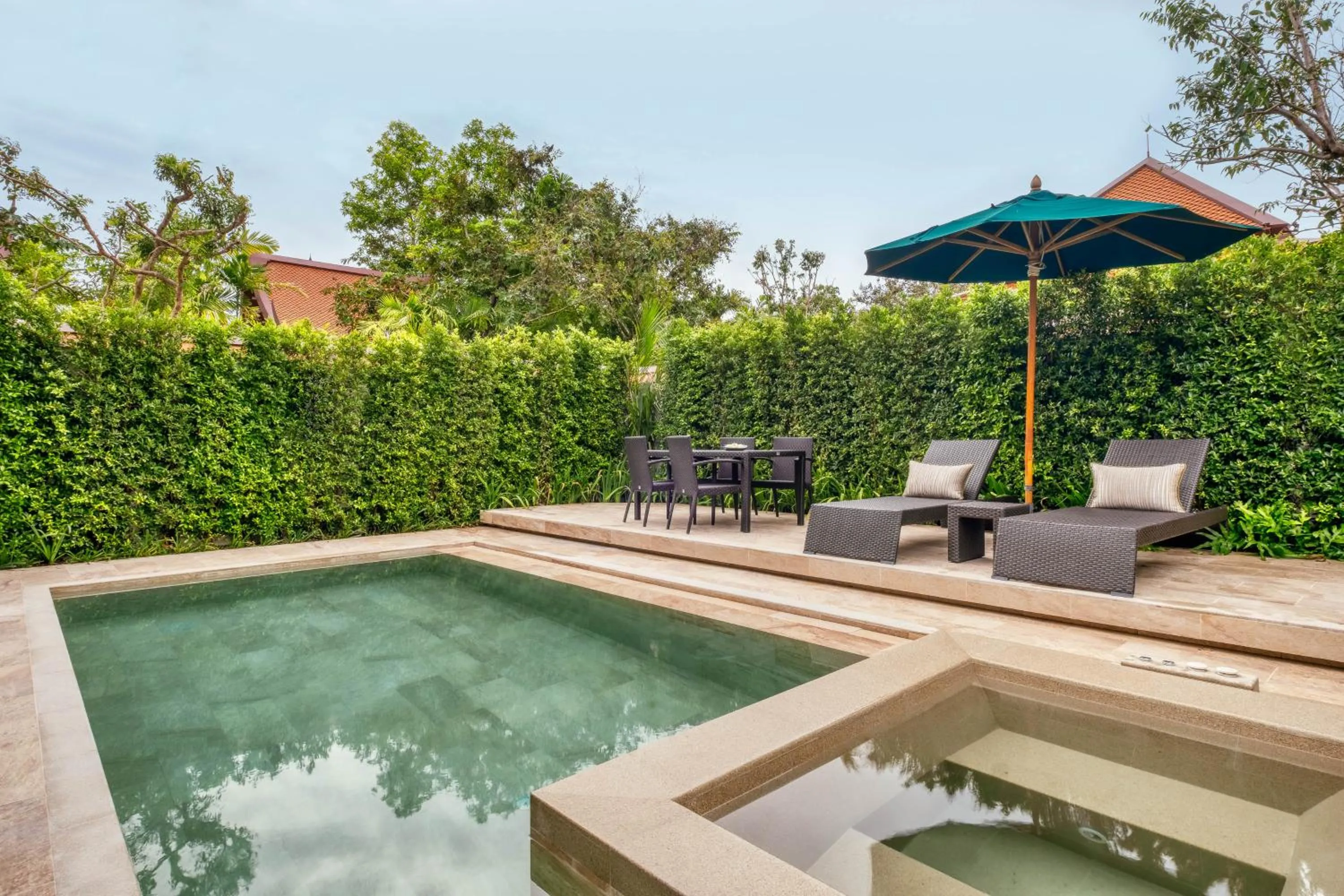 Swimming pool in Banyan Tree Phuket