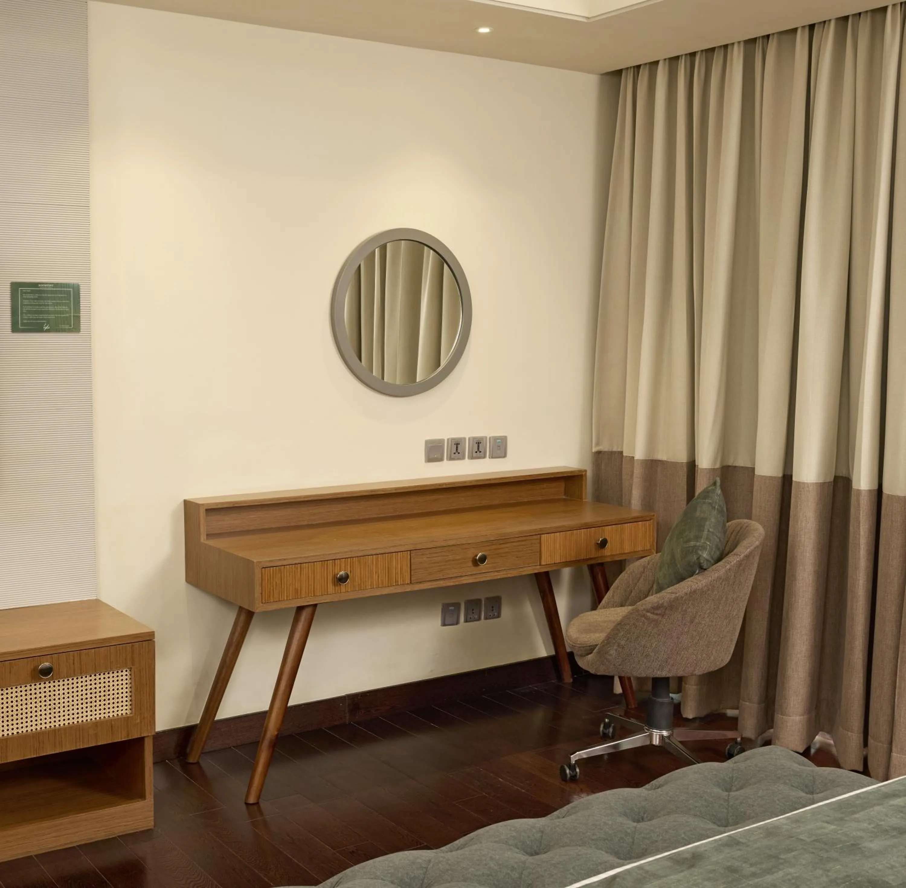 Bed in Somerset Greenways Chennai