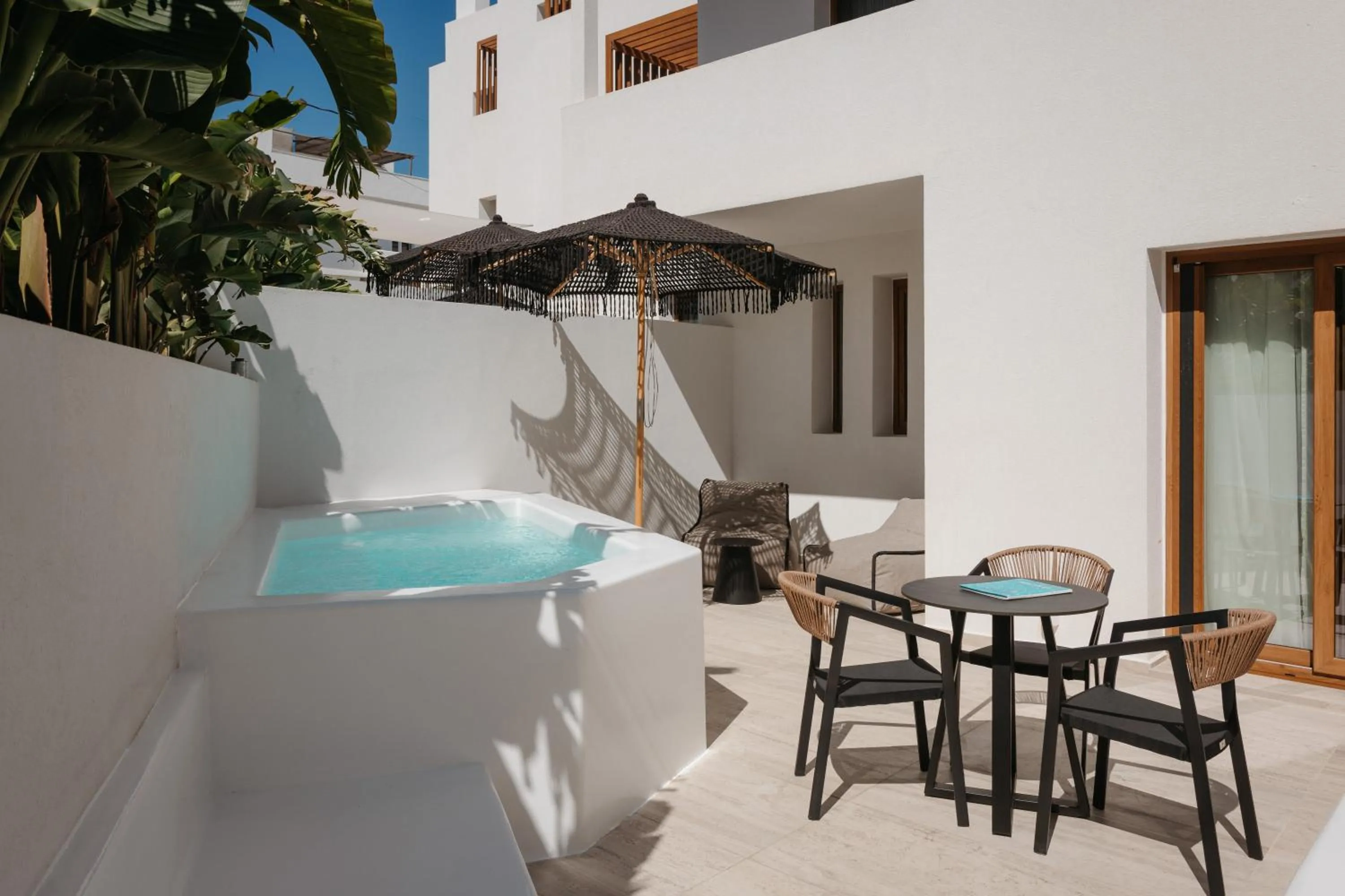 Patio in Hotel Sphinx