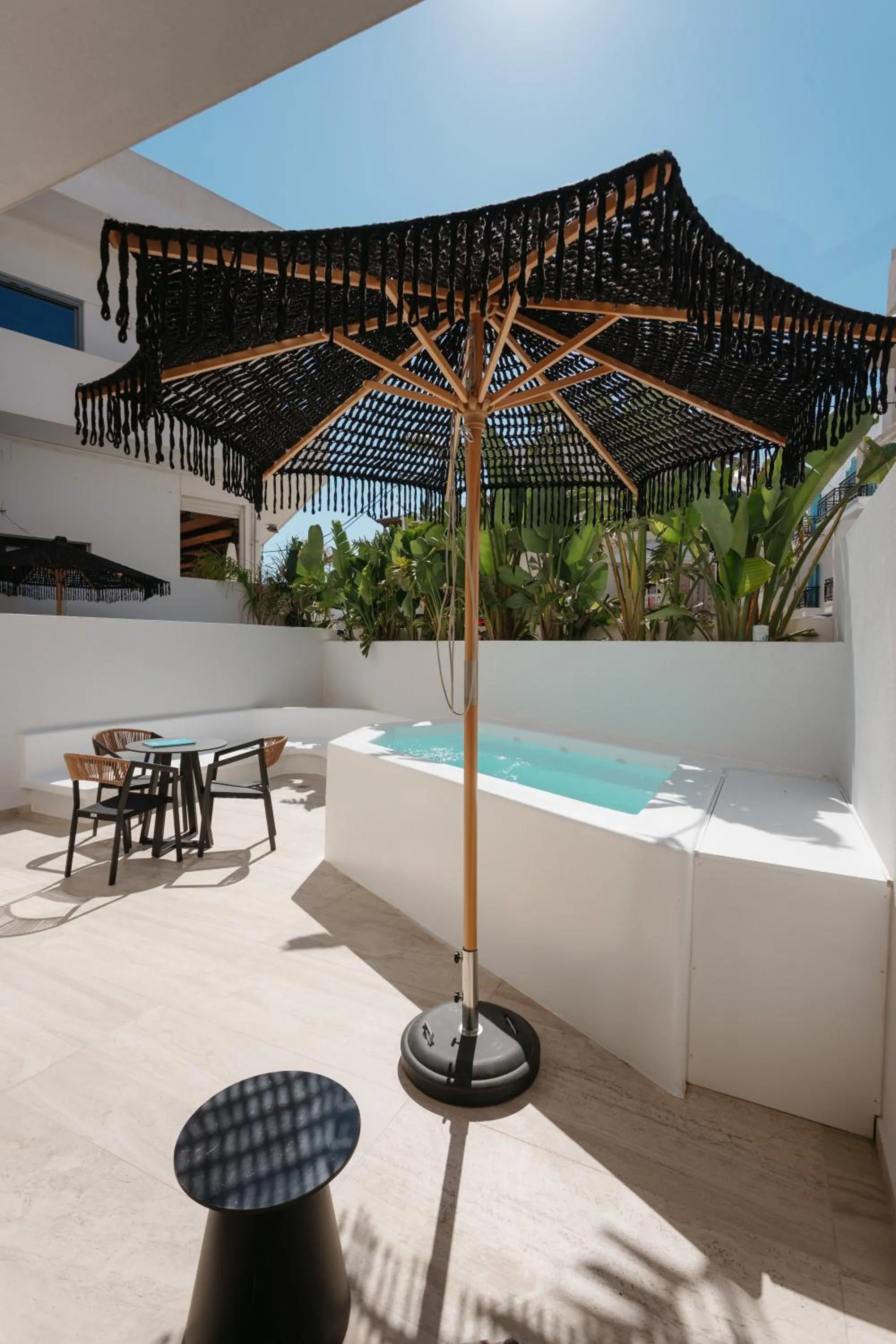 Patio in Hotel Sphinx