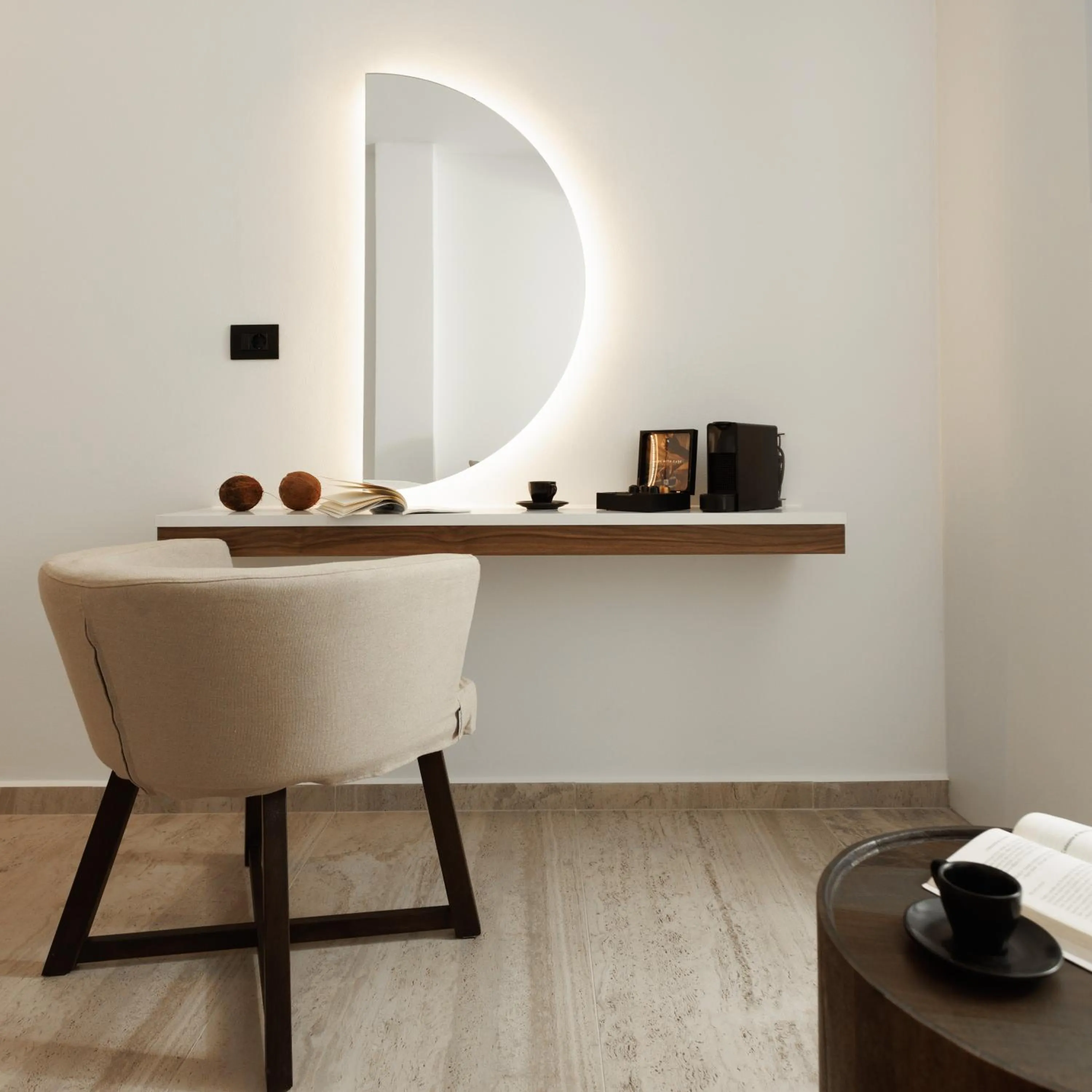 Seating area in Hotel Sphinx