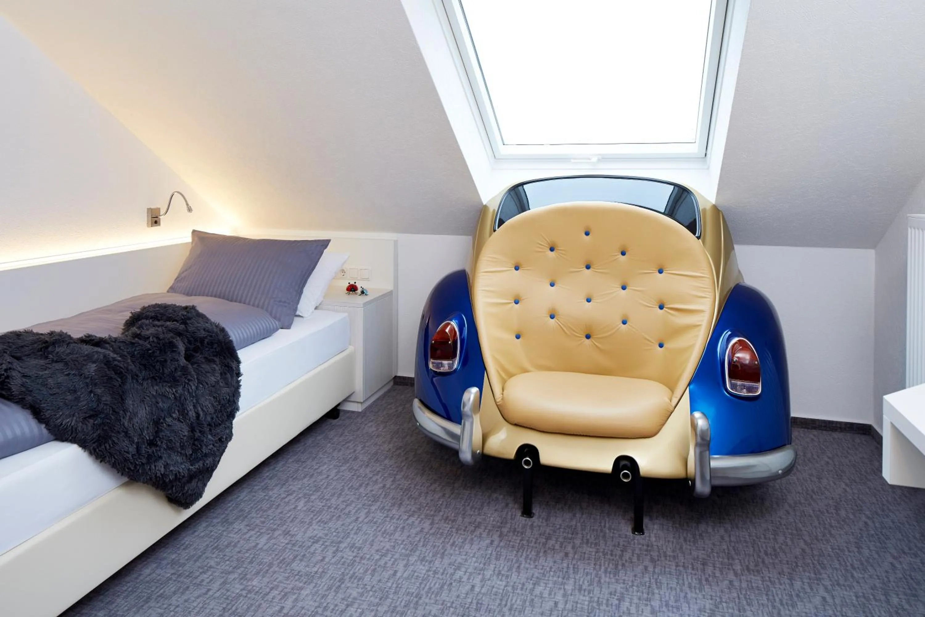 Living room, Bed in Sonnenhof