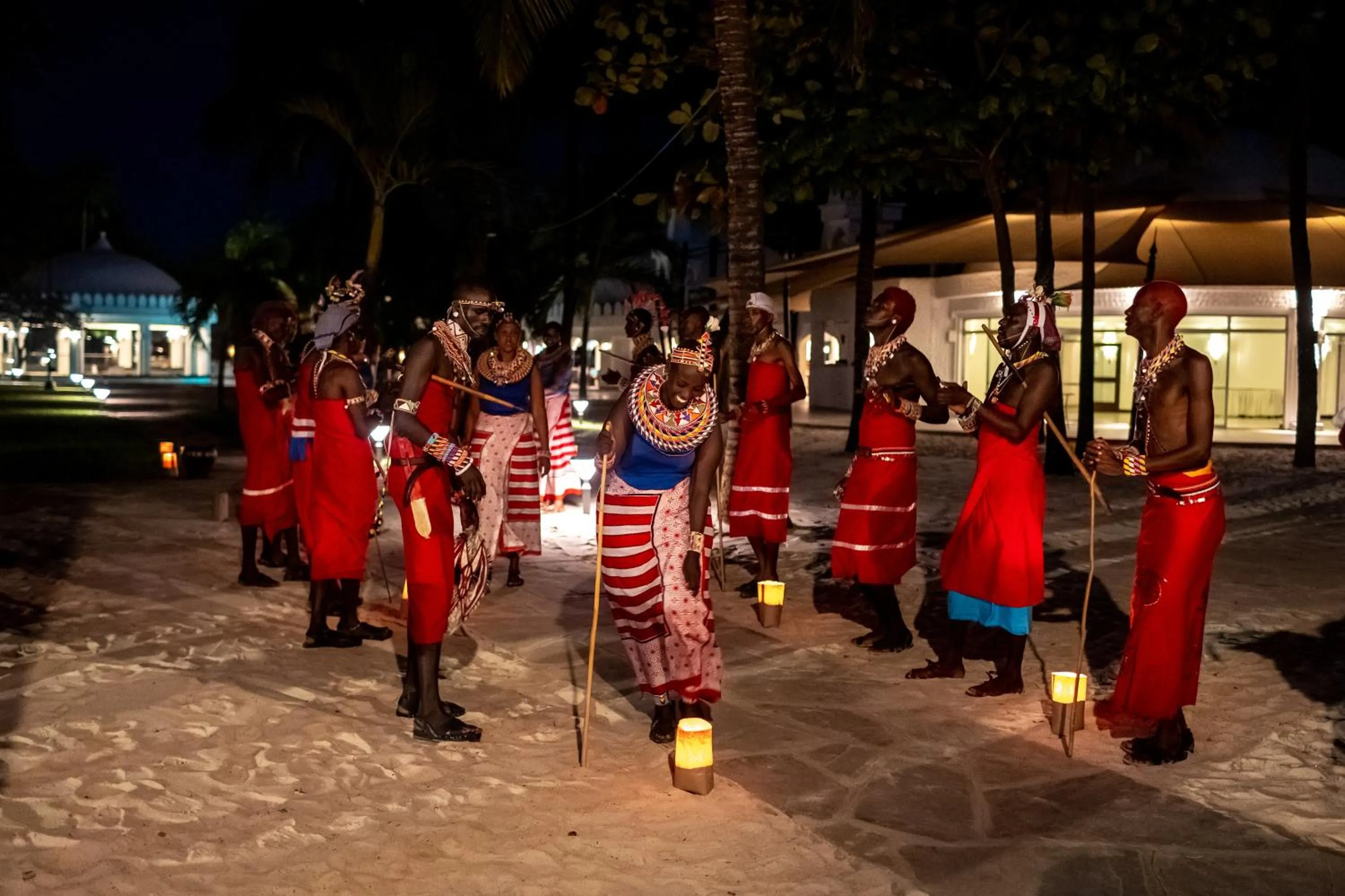Evening entertainment in Southern Palms Beach Resort