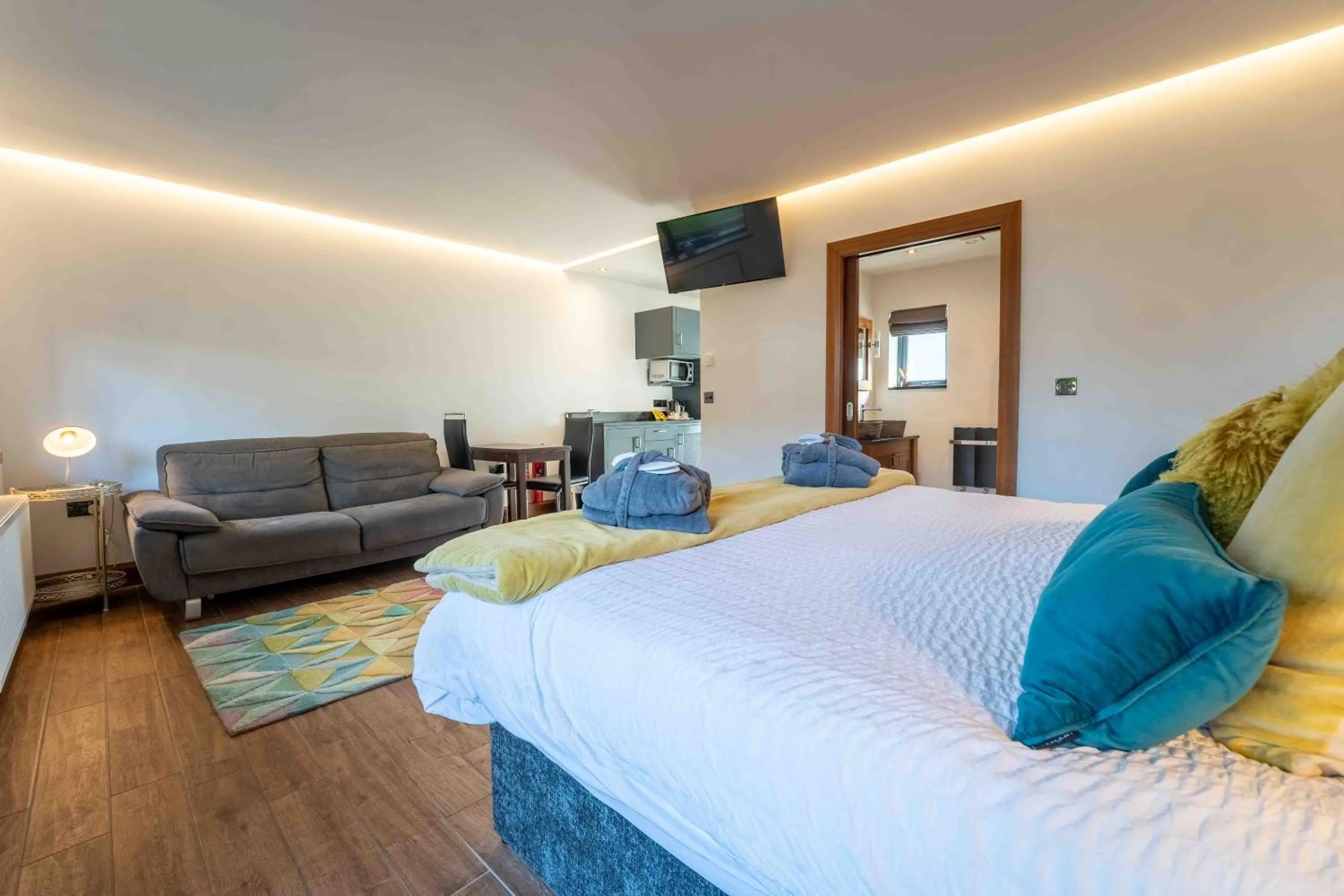 Bed in Antrim House Guest Rooms & Suites