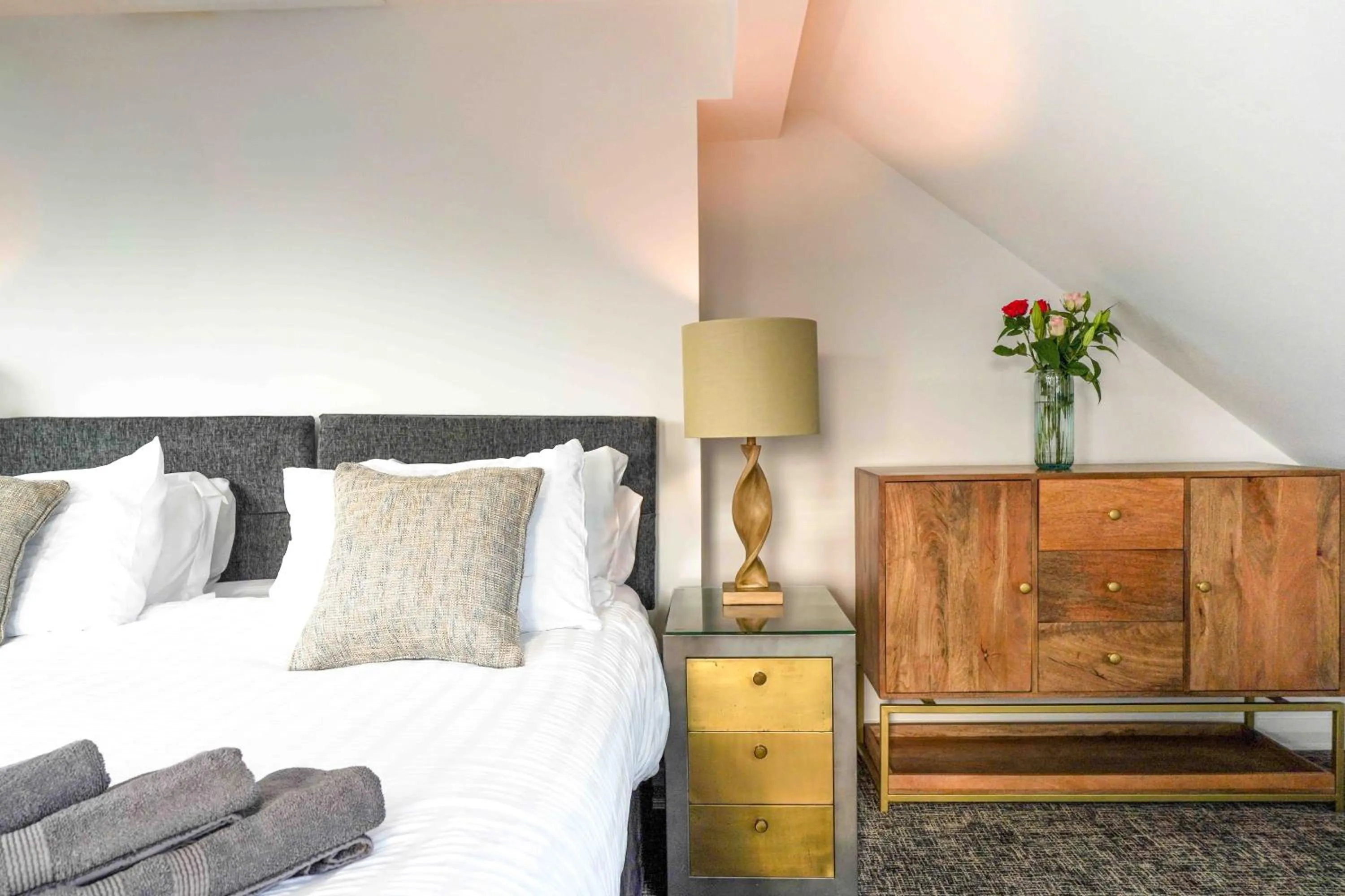 Bed in Antrim House Guest Rooms & Suites