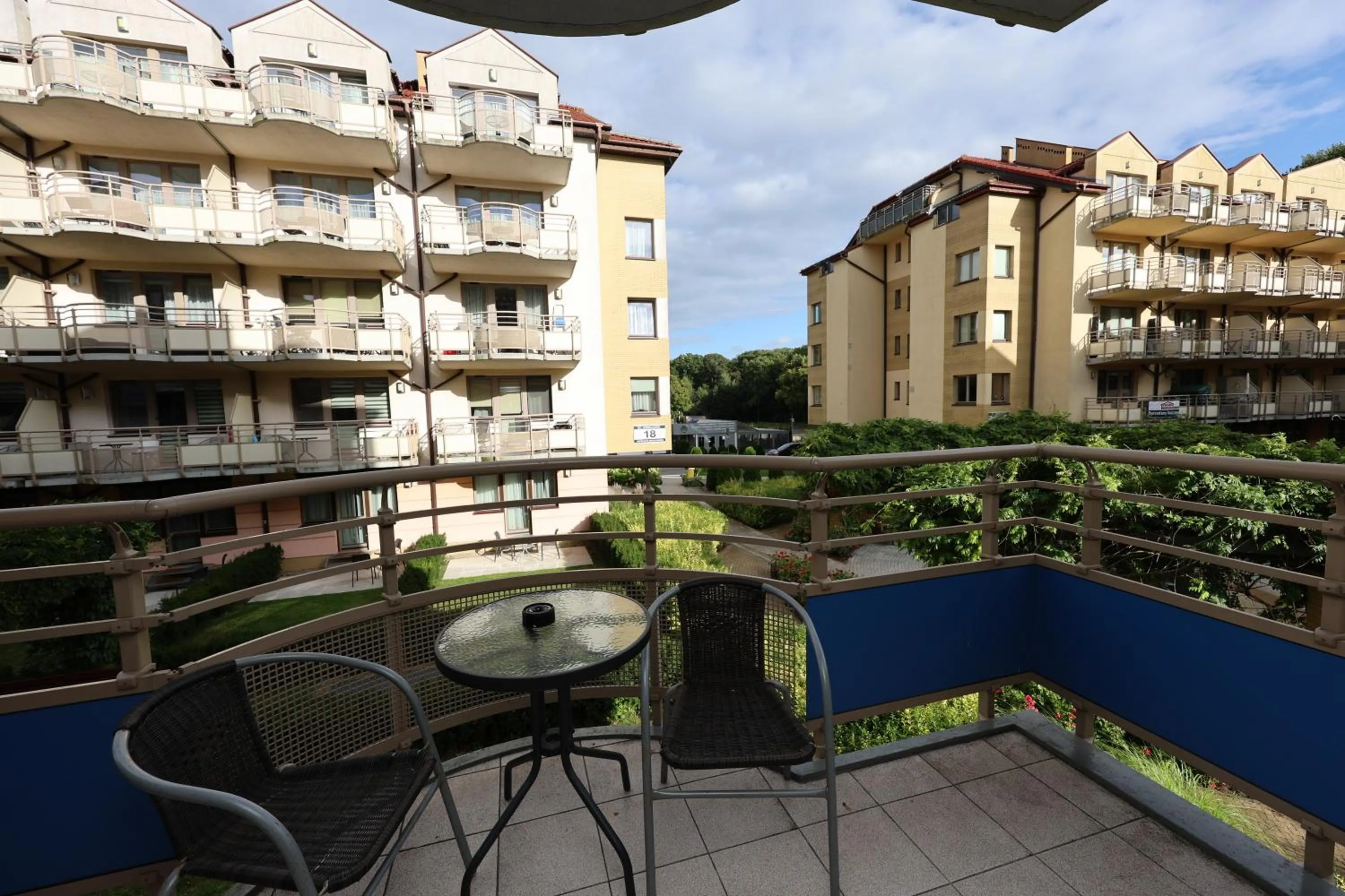 Balcony/Terrace in Apartamenty Zdrojowa